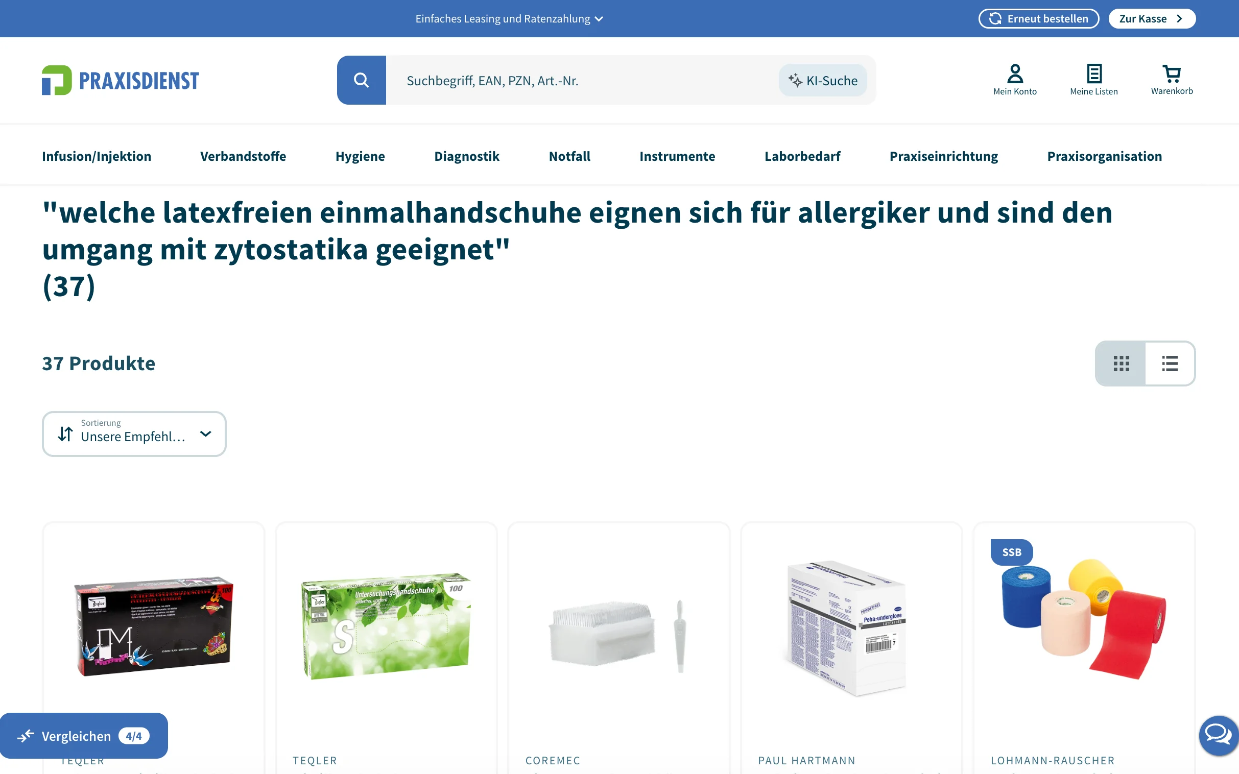 Beleg: Praxisdienst