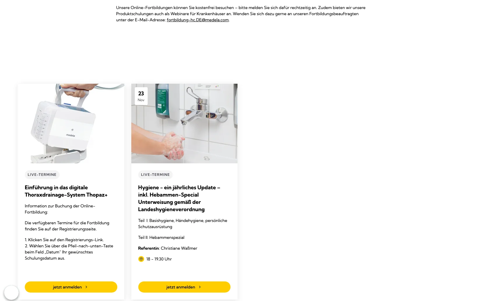 Weiterer Beleg: Medela — Kriterium 6.4