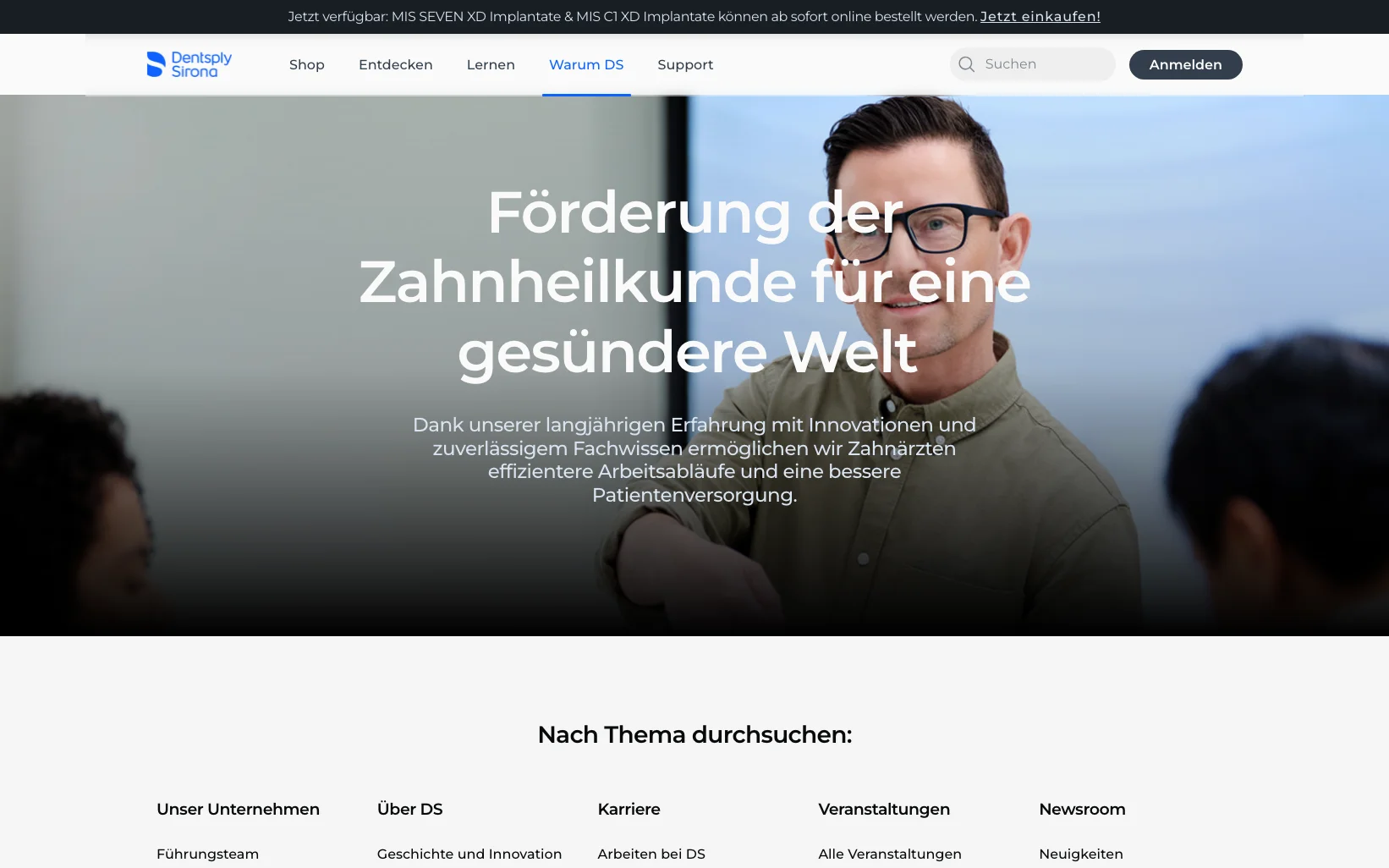 Weiterer Beleg: Dentsply Sirona — Kriterium 1.4
