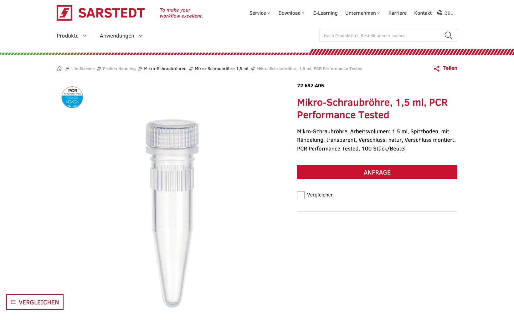Weiterer Beleg: Sarstedt — Kriterium 1.1