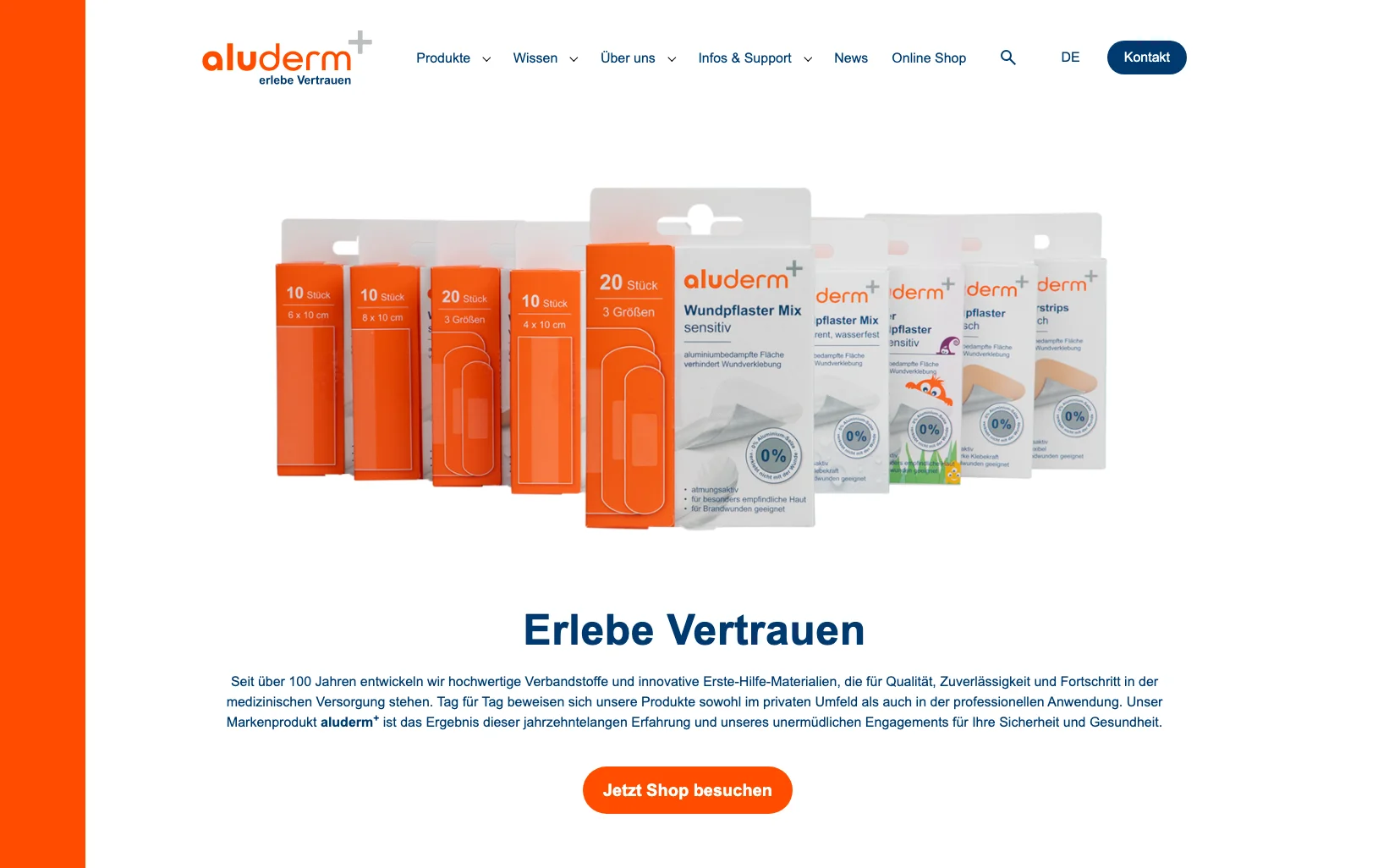 Screenshot-Beleg: Söhngen — Kriterium 1.4 Design & Gesamteindruck