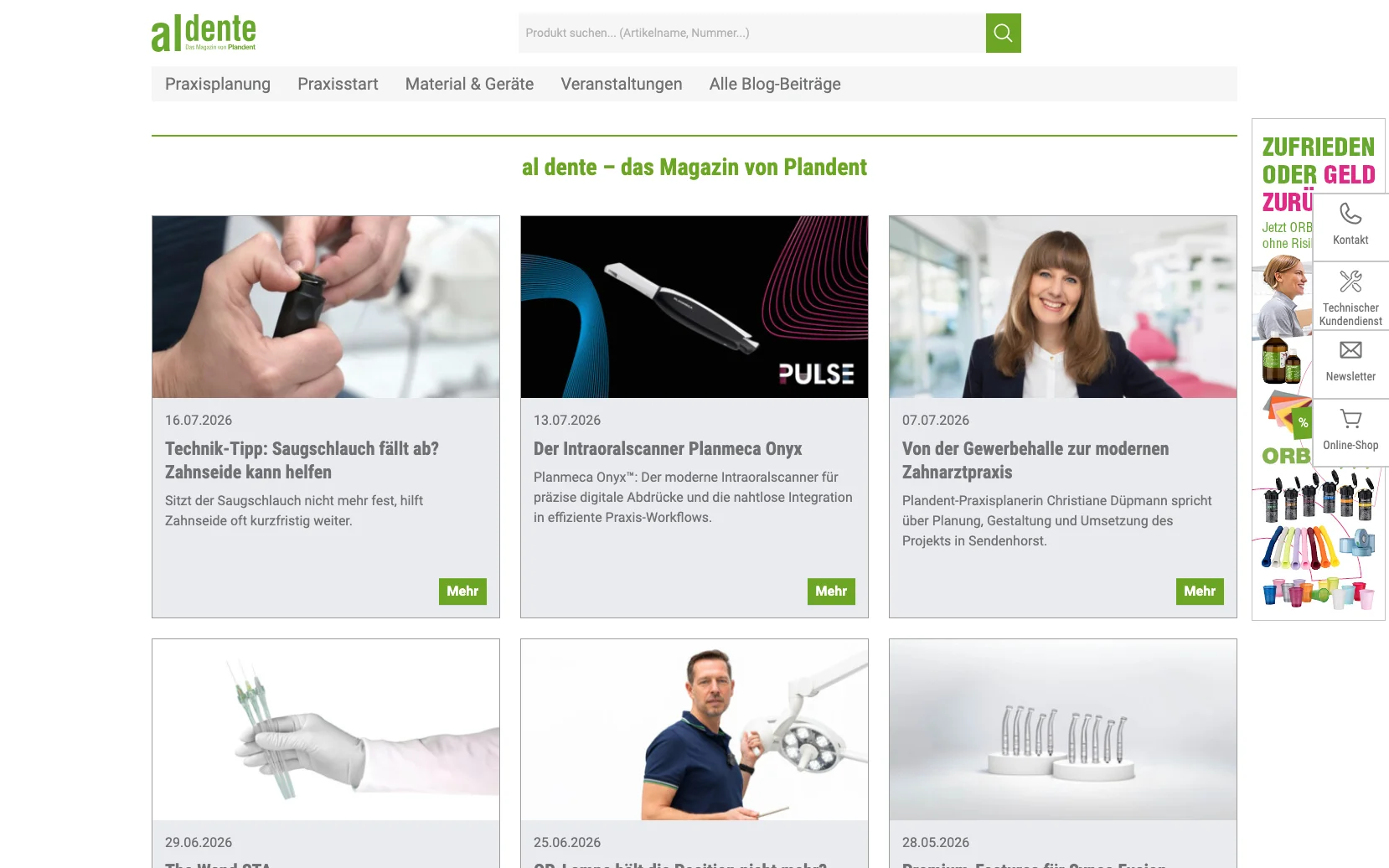 Weiterer Beleg: Plandent — Kriterium 6.7