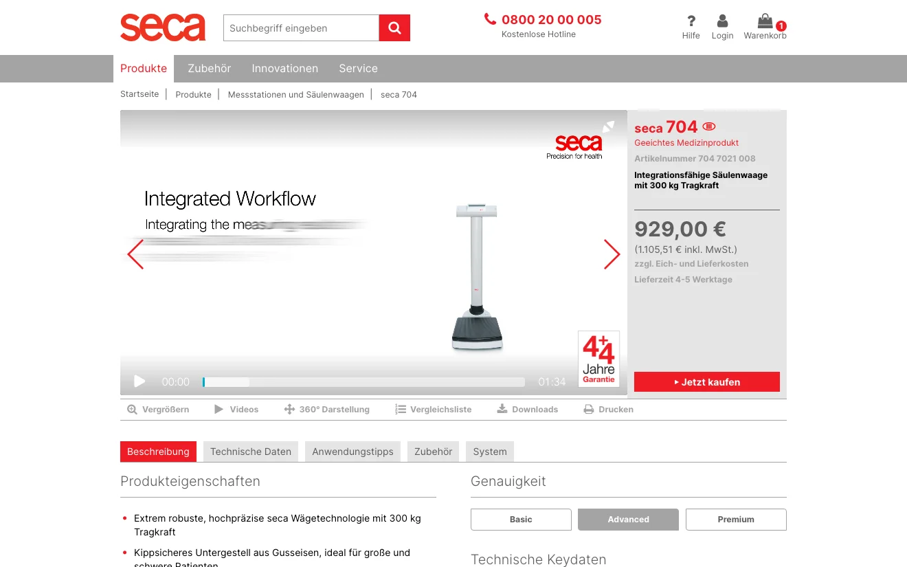 Beleg: SECA