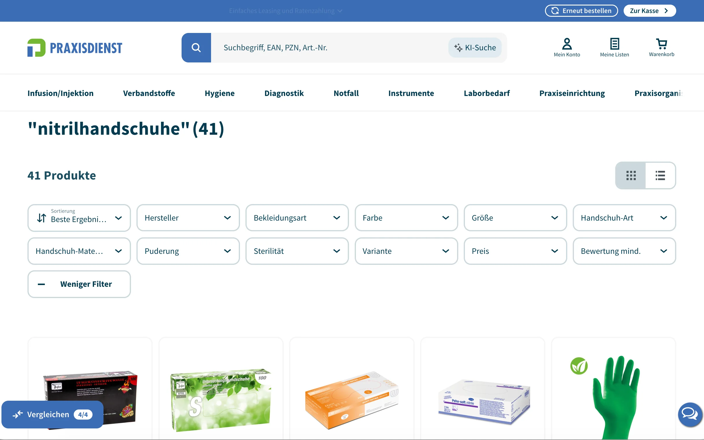 Beleg zu Kriterium 3.1: Praxisdienst
