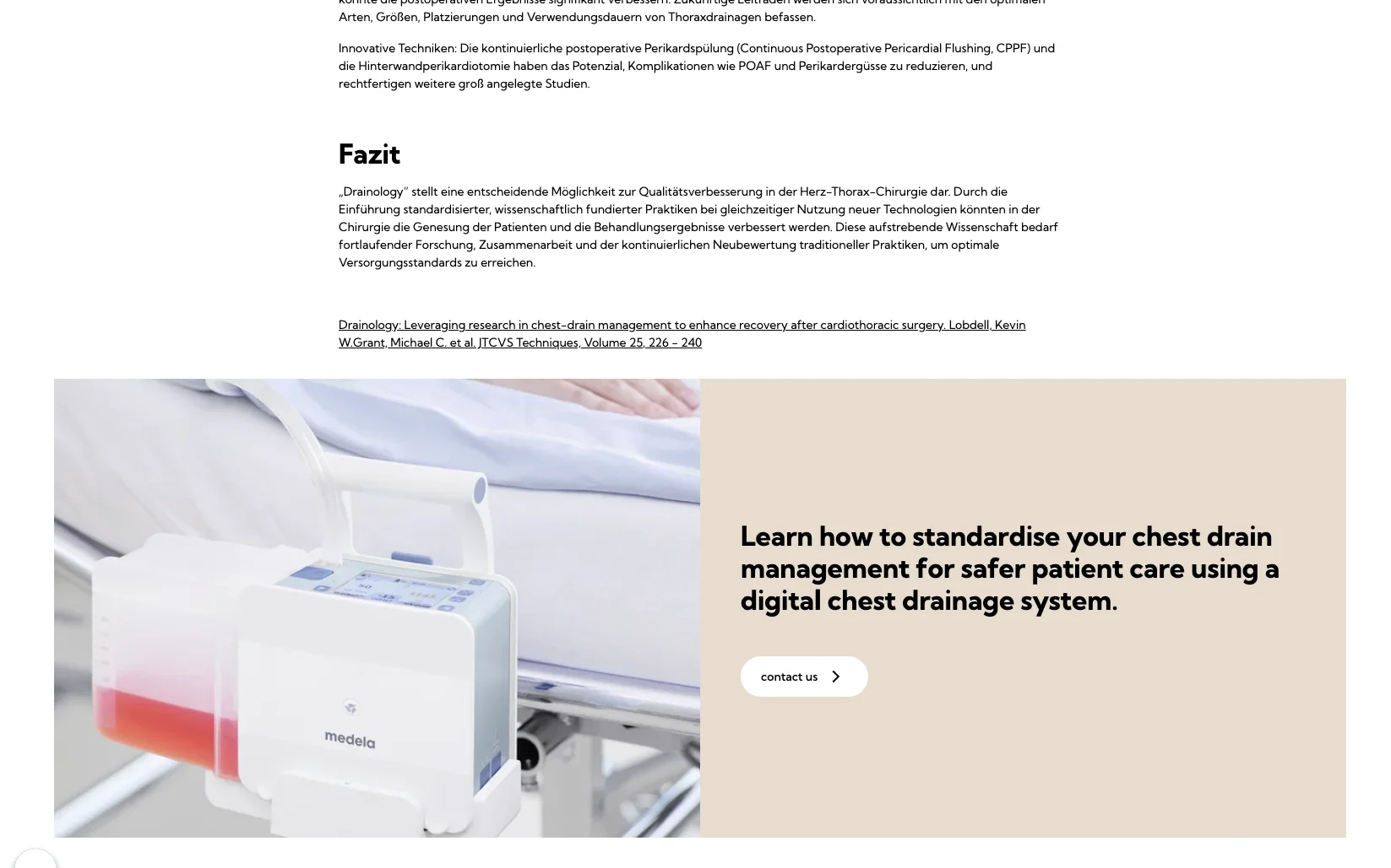 Weiterer Beleg: Medela — Kriterium 6.7
