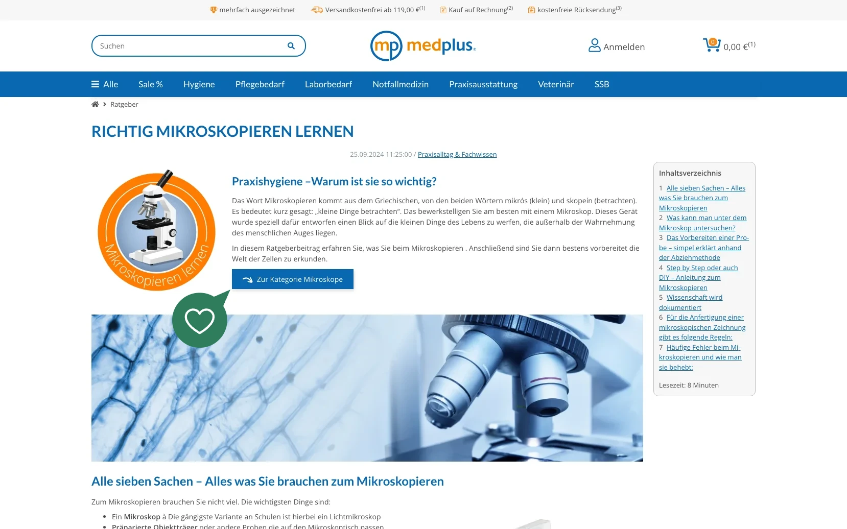 Weiterer Beleg: medplus24 — Kriterium 6.7