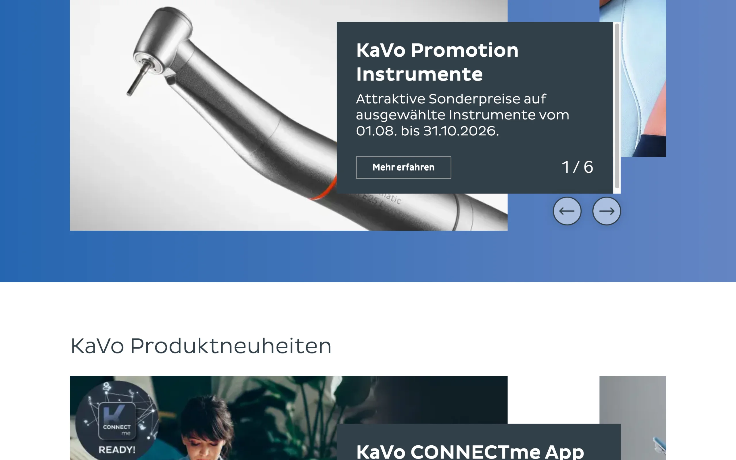 Weiterer Beleg: KaVo Dental — Kriterium 1.4