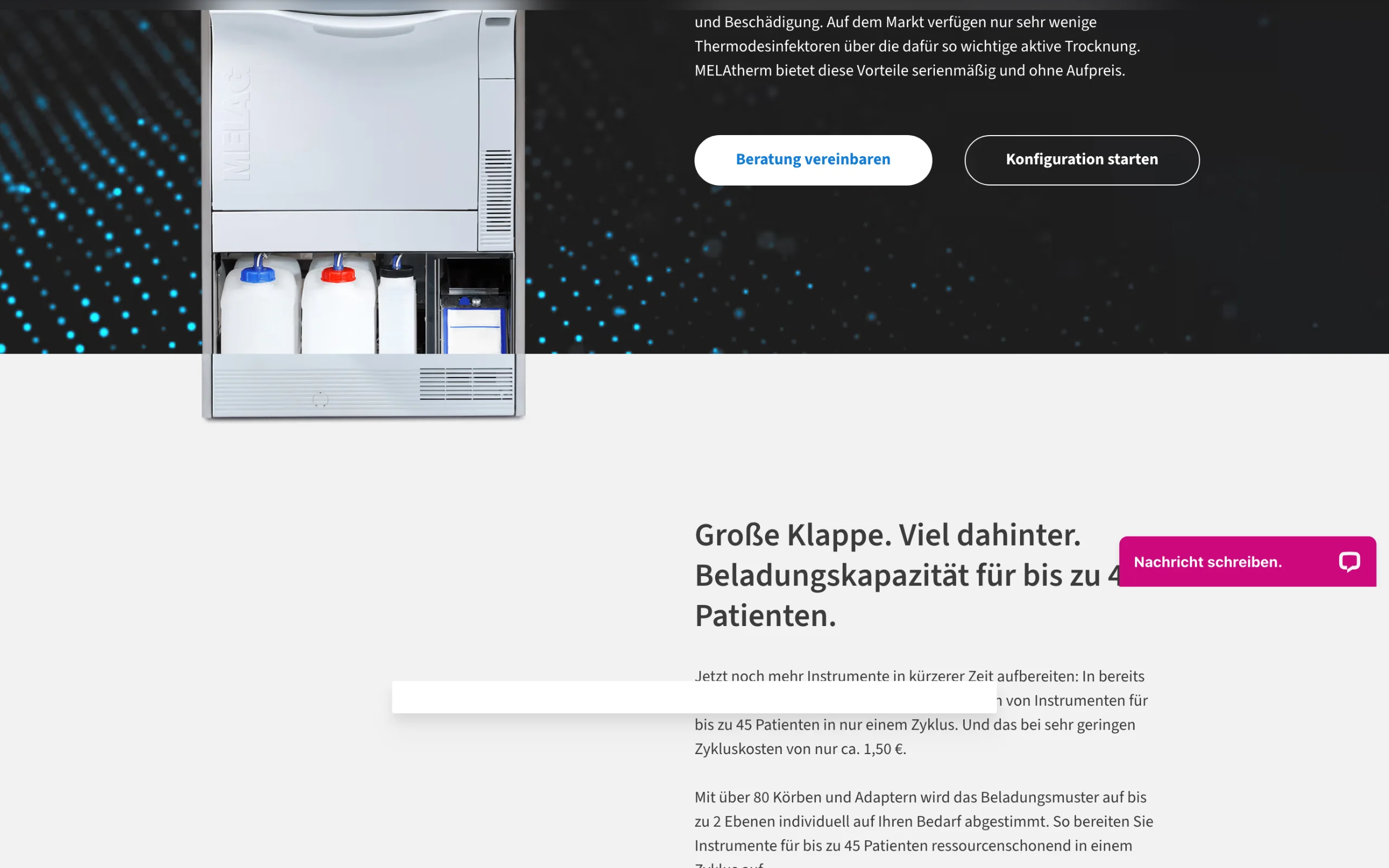 Beleg zu Kriterium 4.3: MELAG
