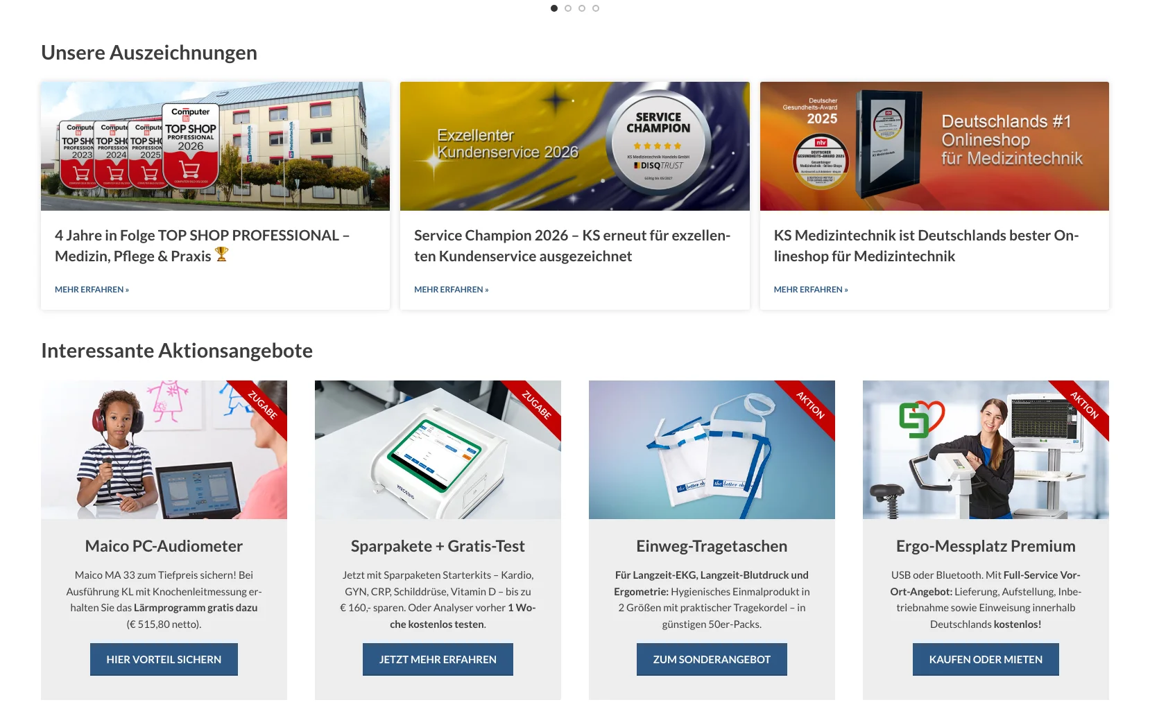Weiterer Beleg: KS Medizintechnik — Kriterium 1.4