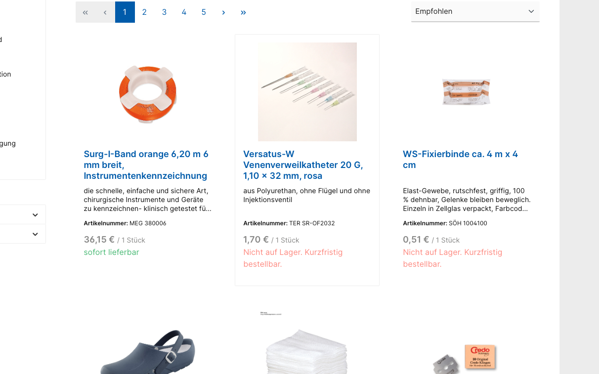 Screenshot-Beleg: Megro — Kriterium 1.2 Grundpreis / €-pro-Einheit