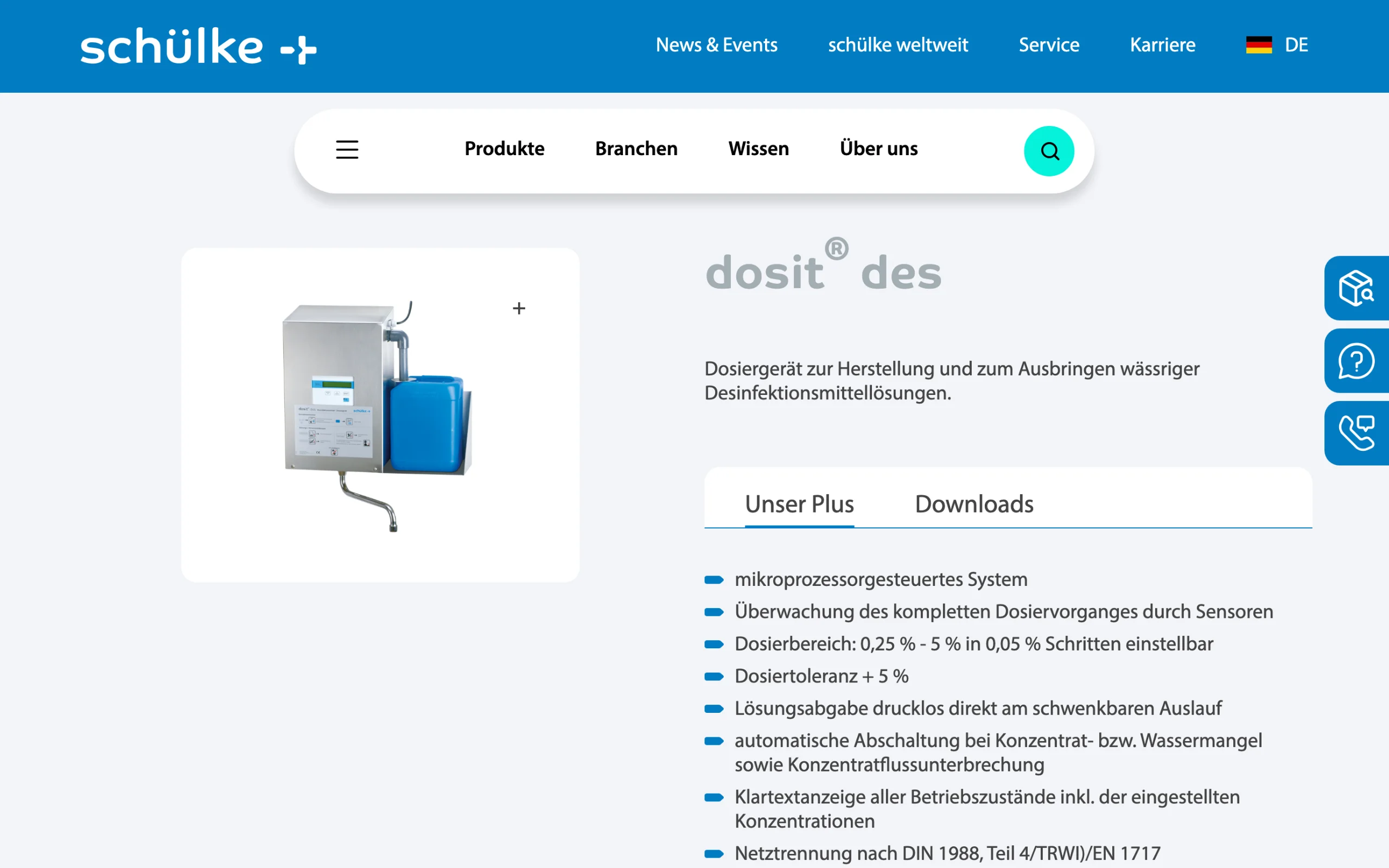 Screenshot-Beleg: Schülke & Mayr — Kriterium 4.1 Mehrere Bilder + Zoom (360°)