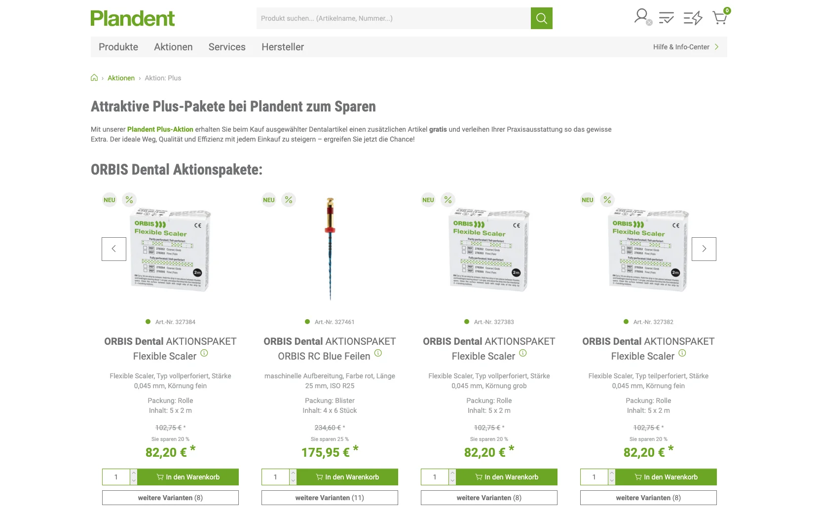 Screenshot-Beleg: Plandent — Kriterium 6.3 Stammkundenprogramm / Bonus