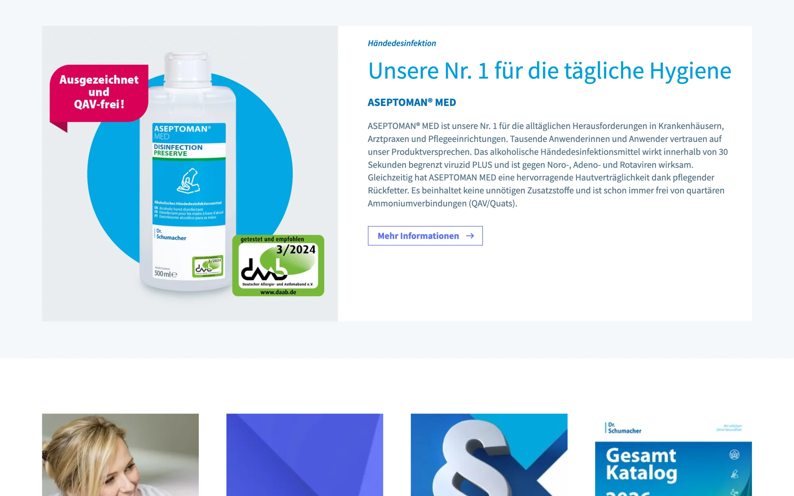 Weiterer Beleg: Dr. Schumacher — Kriterium 1.4