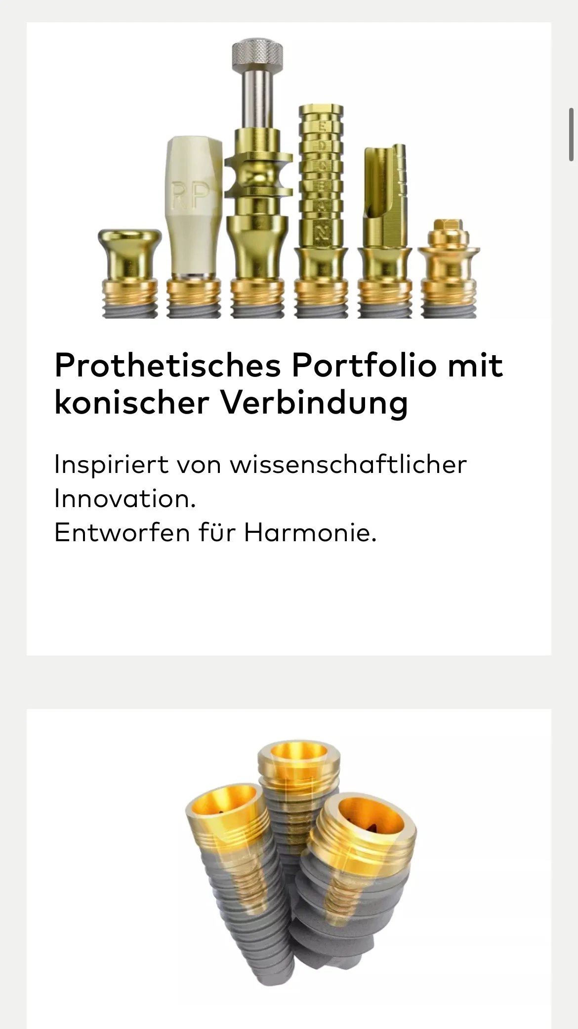Weiterer Beleg: Nobel Biocare — Kriterium 7.5