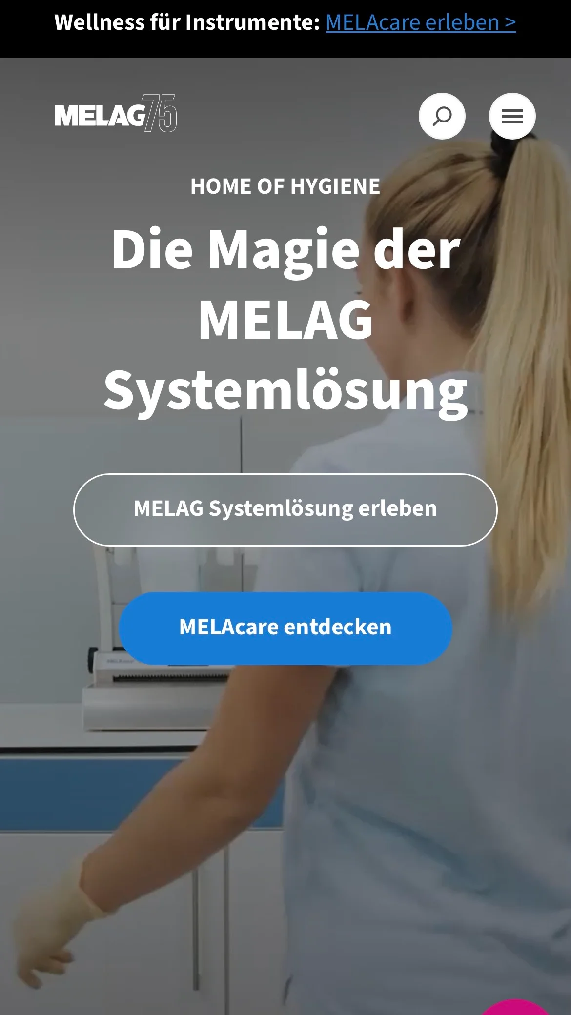 Beleg zu Kriterium 7.5: MELAG
