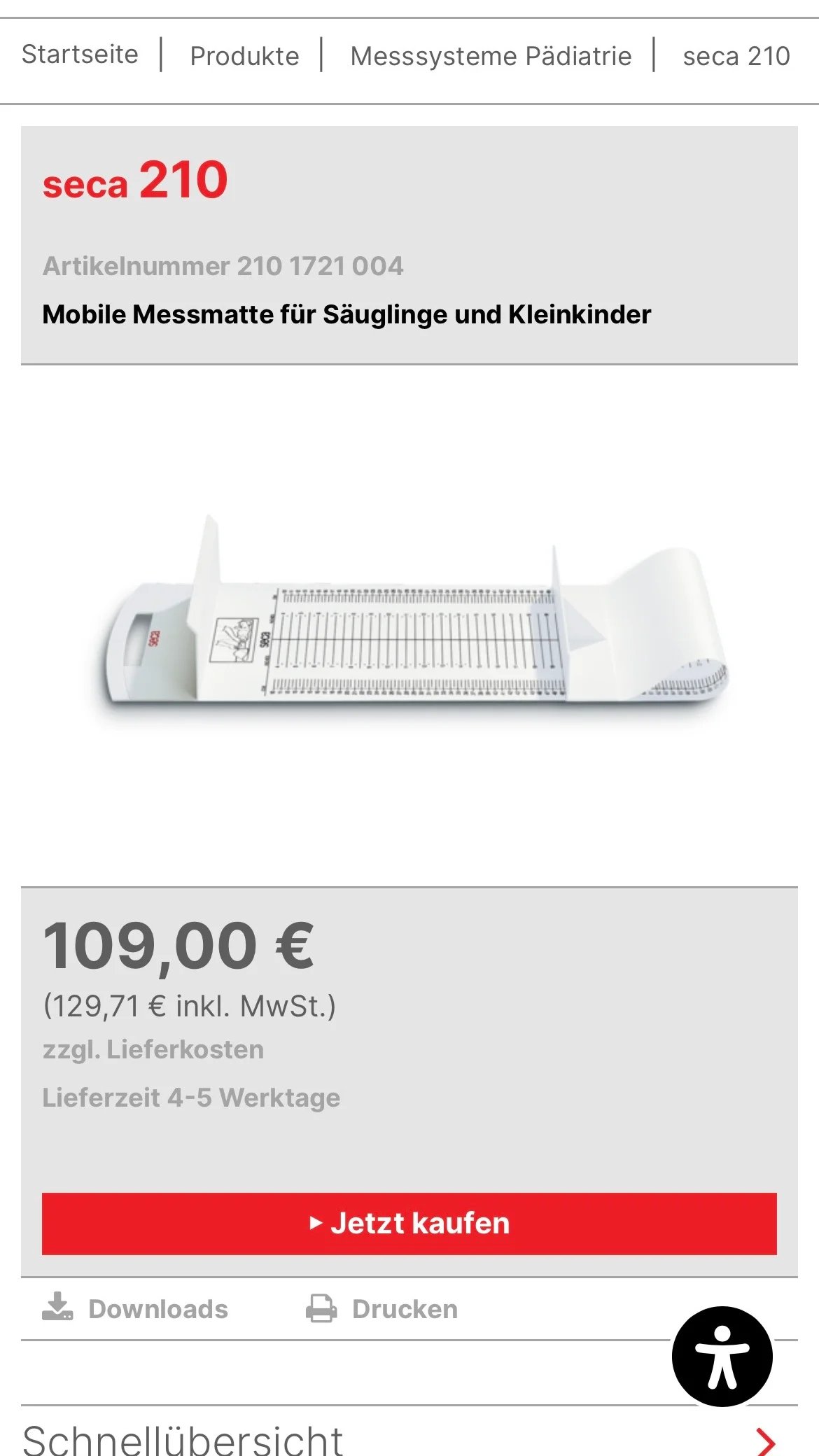 Weiterer Beleg: SECA — Kriterium 7.5