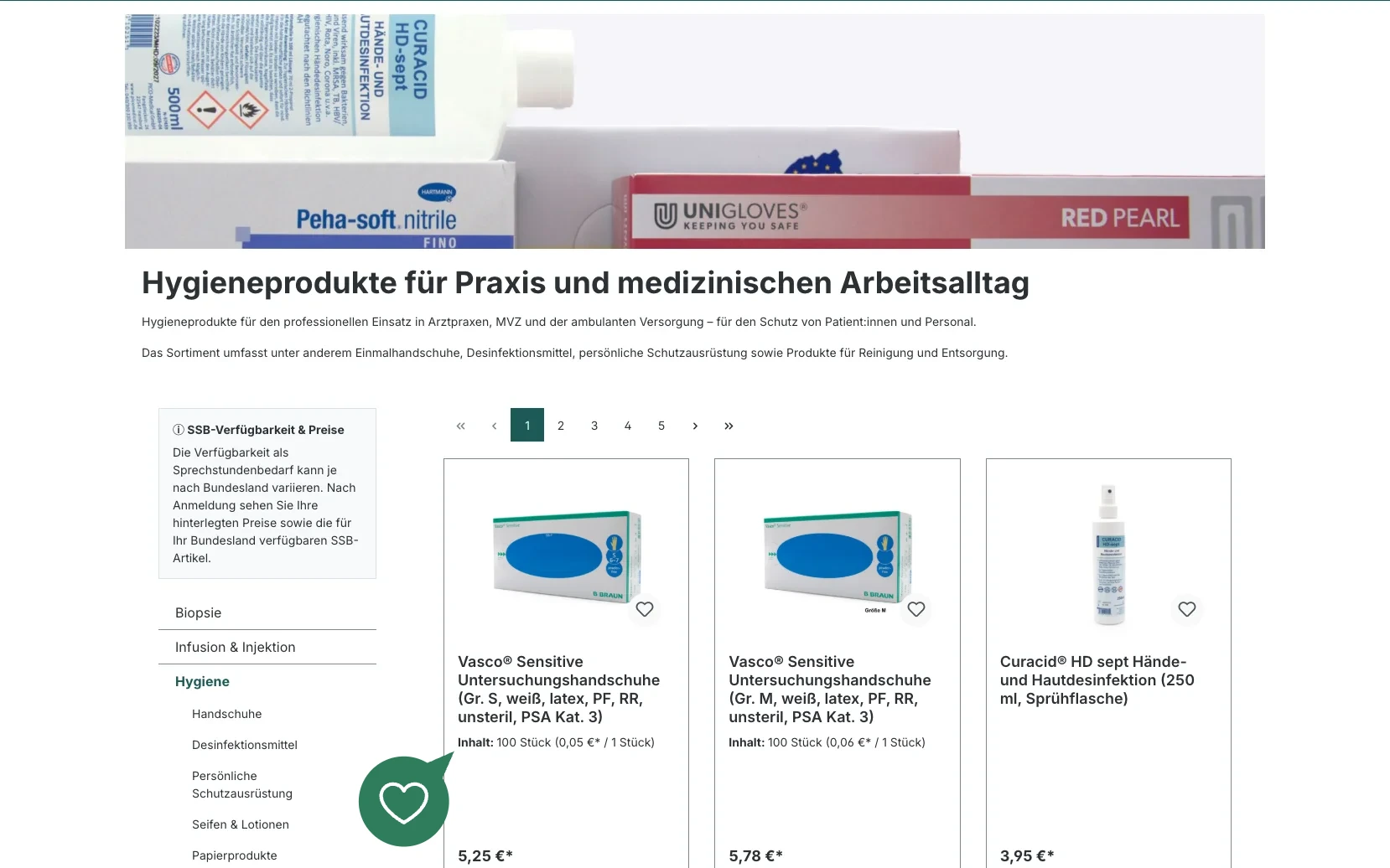 Screenshot-Beleg: embemed — Kriterium 1.2 Grundpreis / €-pro-Einheit
