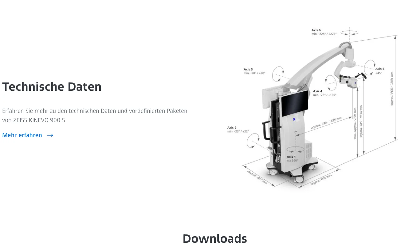 Weiterer Beleg: Carl Zeiss Meditec — Kriterium 4.3