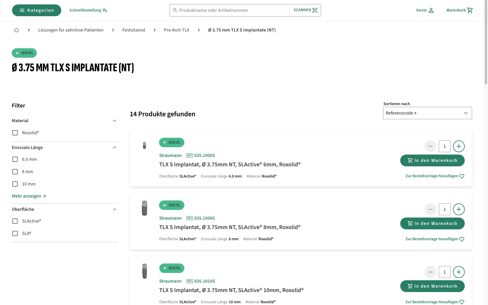 Weiterer Beleg: Straumann Group — Kriterium 5.1