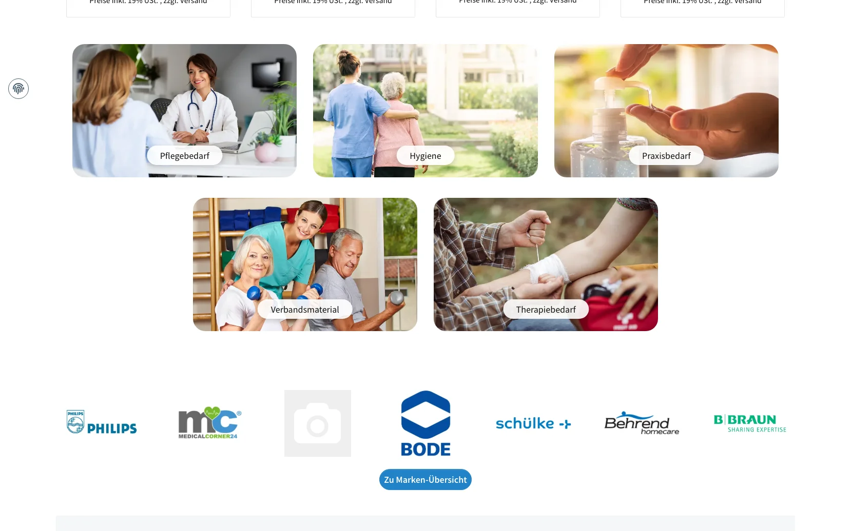 Weiterer Beleg: medicalcorner24 — Kriterium 1.4