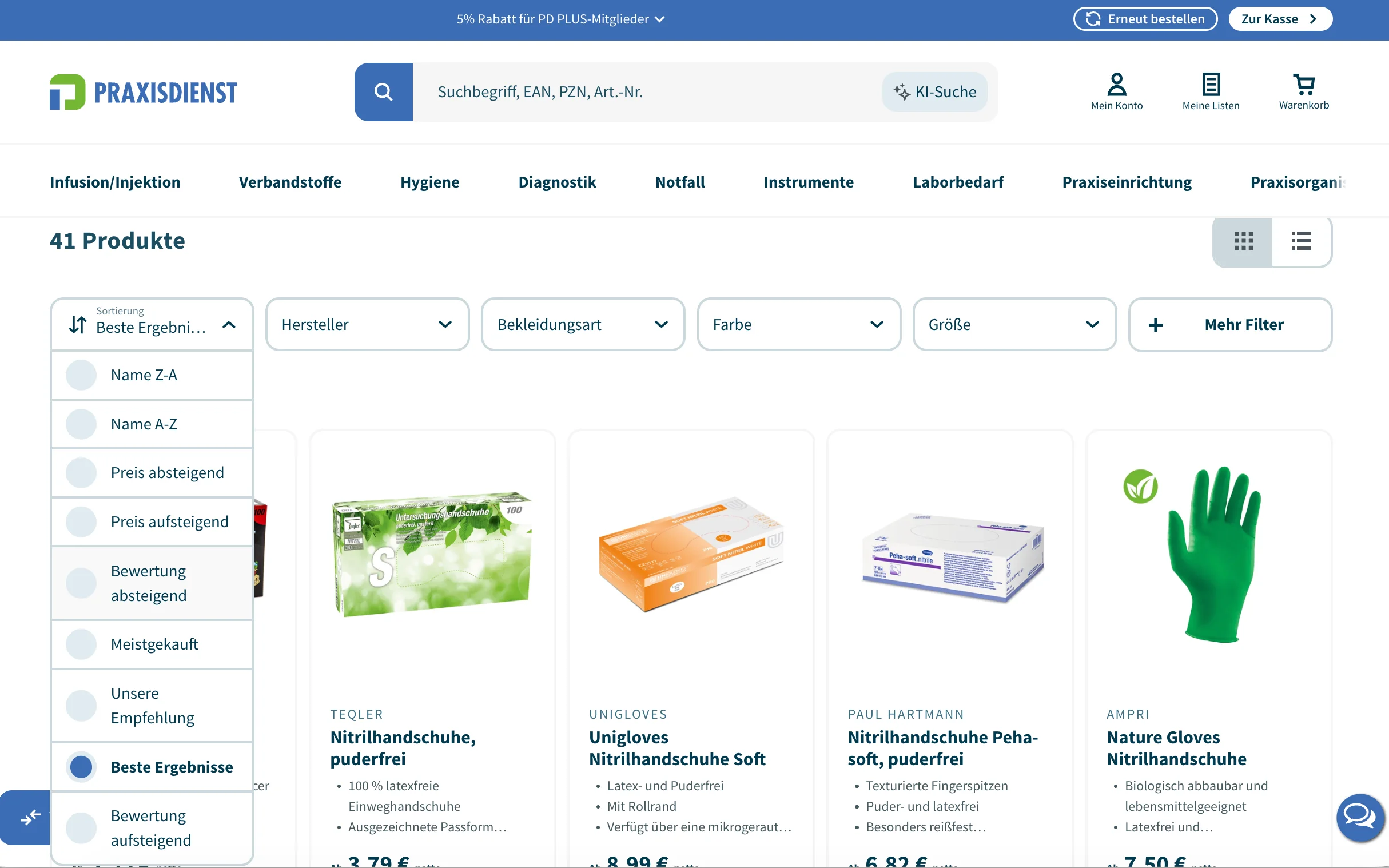Beleg zu Kriterium 3.2: Praxisdienst