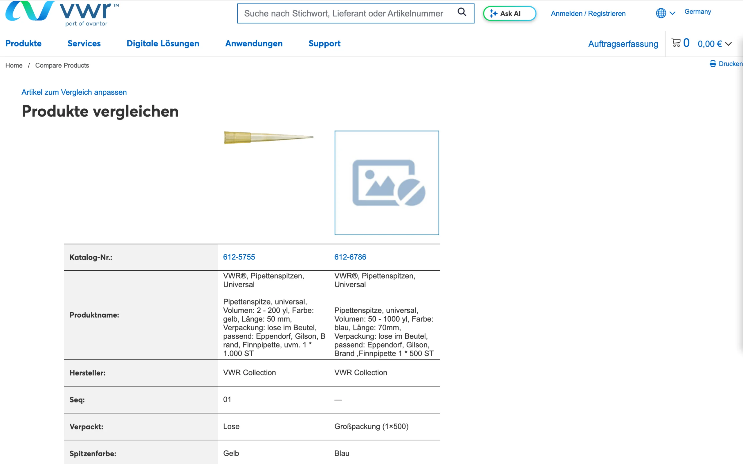 Weiterer Beleg: VWR / Avantor — Kriterium 3.4