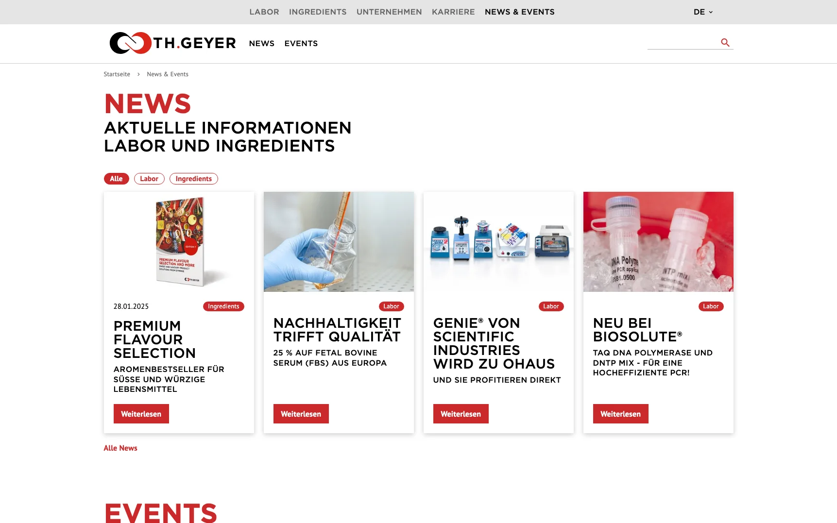 Screenshot-Beleg: Th. Geyer — Kriterium 6.7 Content-/Ratgeber-Bereich