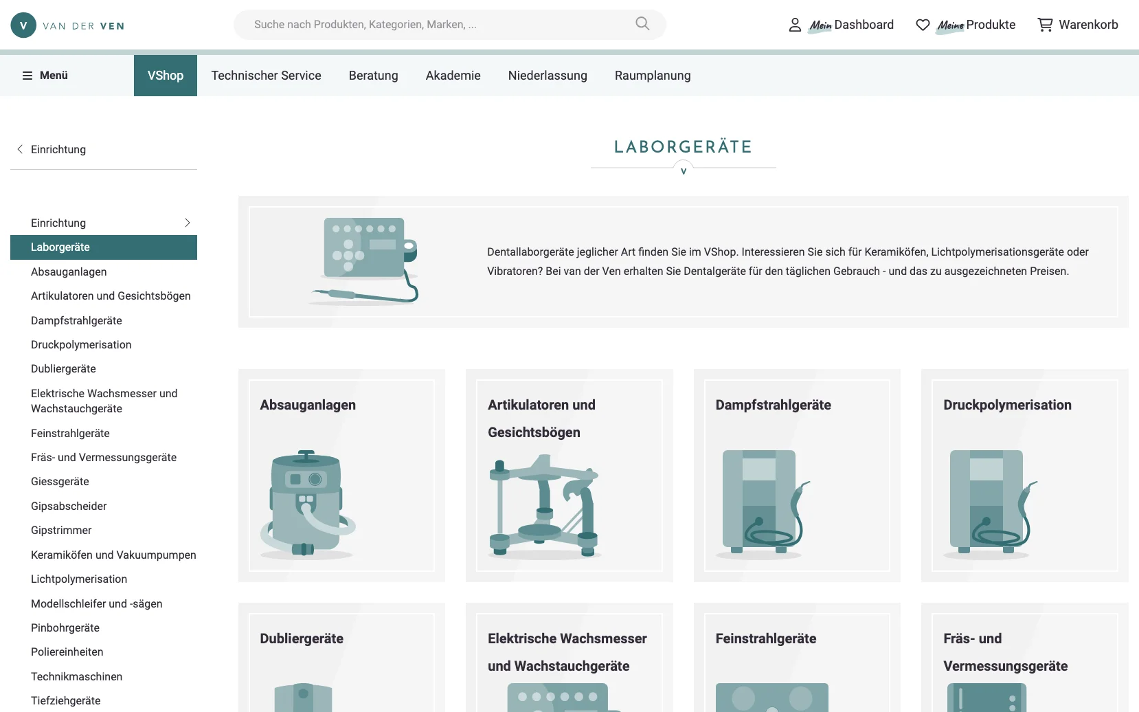 Weiterer Beleg: van der Ven Dental — Kriterium 1.4