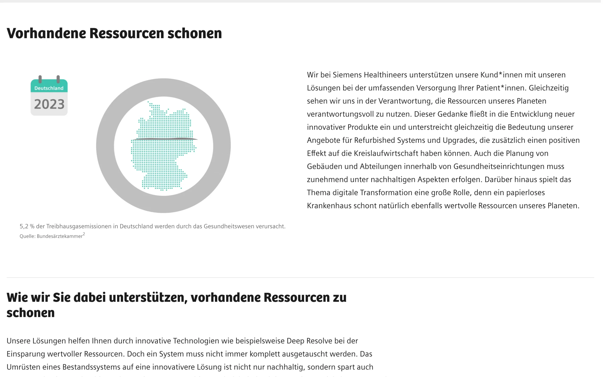 Weiterer Beleg: Siemens Healthineers — Kriterium 1.4