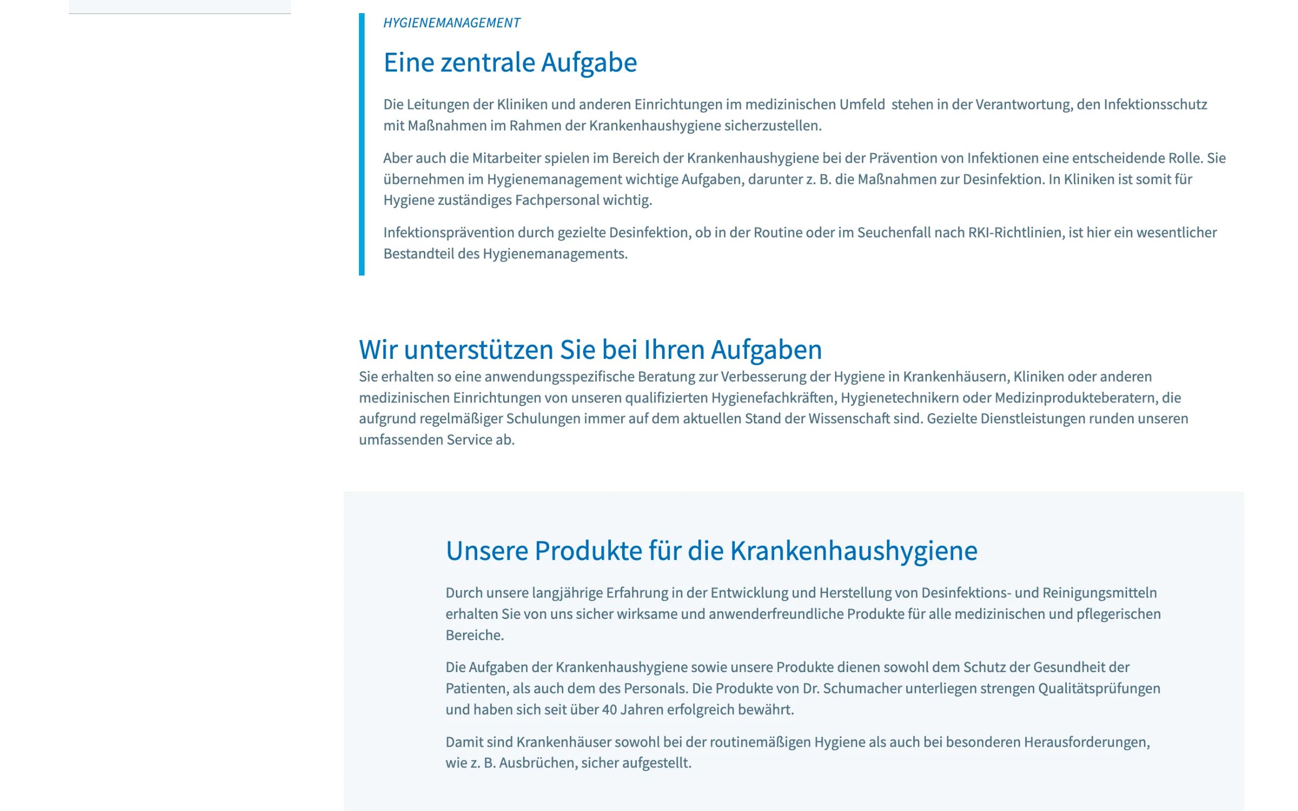 Weiterer Beleg: Dr. Schumacher — Kriterium 2.5