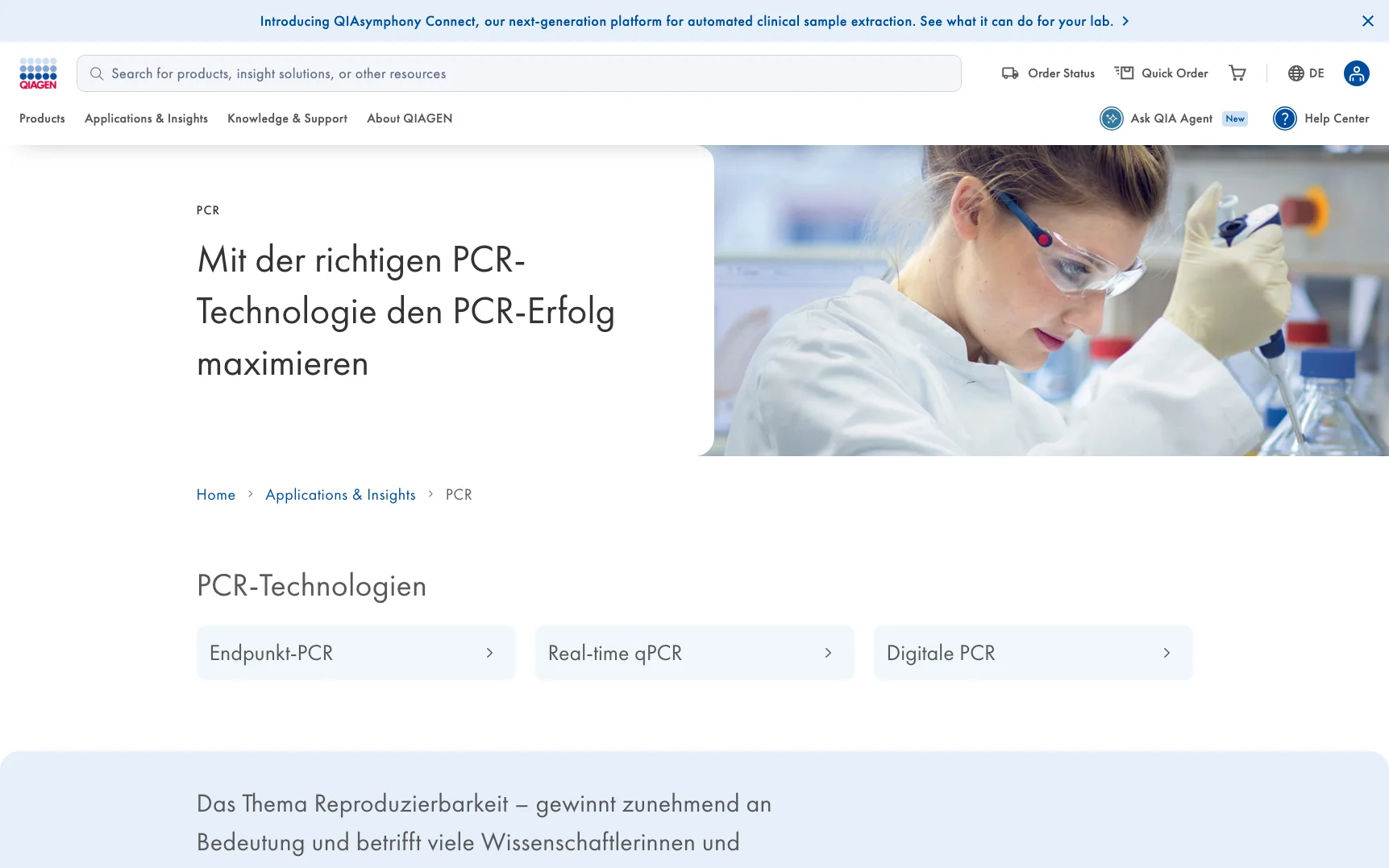 Weiterer Beleg: QIAGEN — Kriterium 2.5