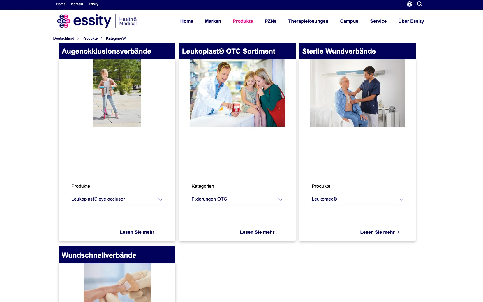 Weiterer Beleg: Medical Essity — Kriterium 1.1