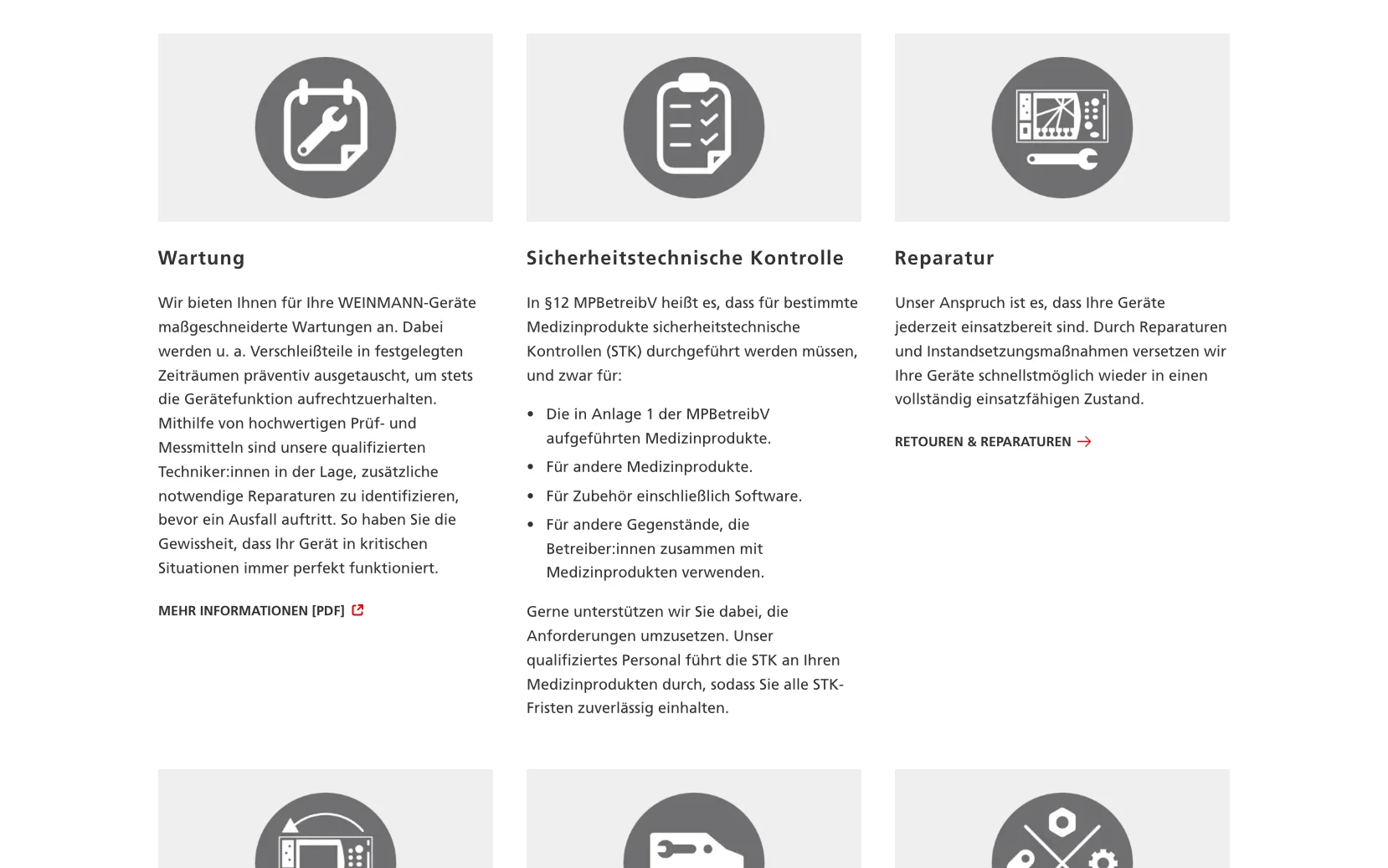 Weiterer Beleg: Weinmann Emergency — Kriterium 6.5