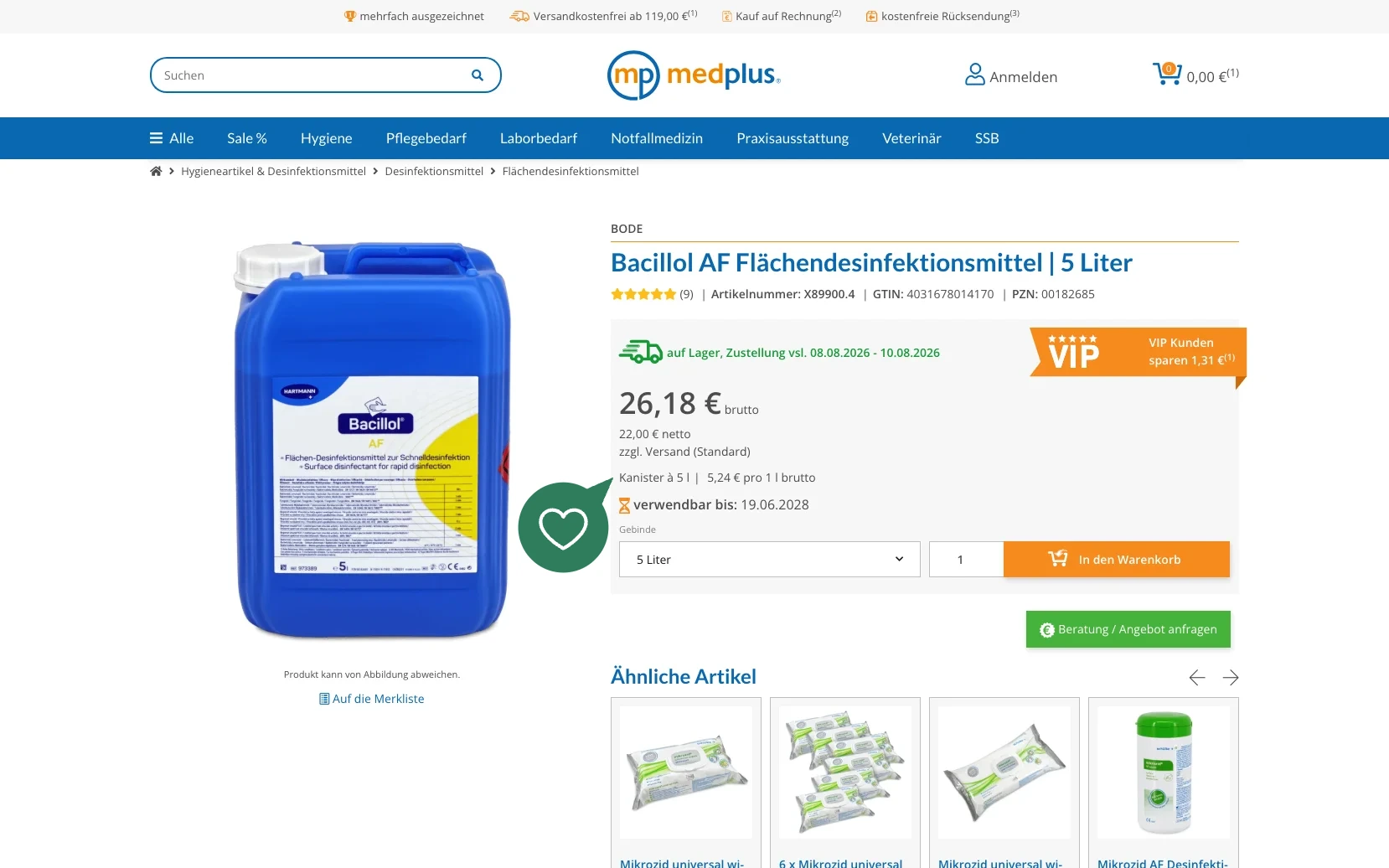 Weiterer Beleg: medplus24 — Kriterium 1.2