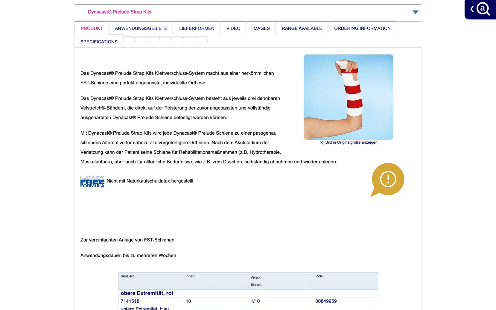 Weiterer Beleg: Medical Essity — Kriterium 1.4