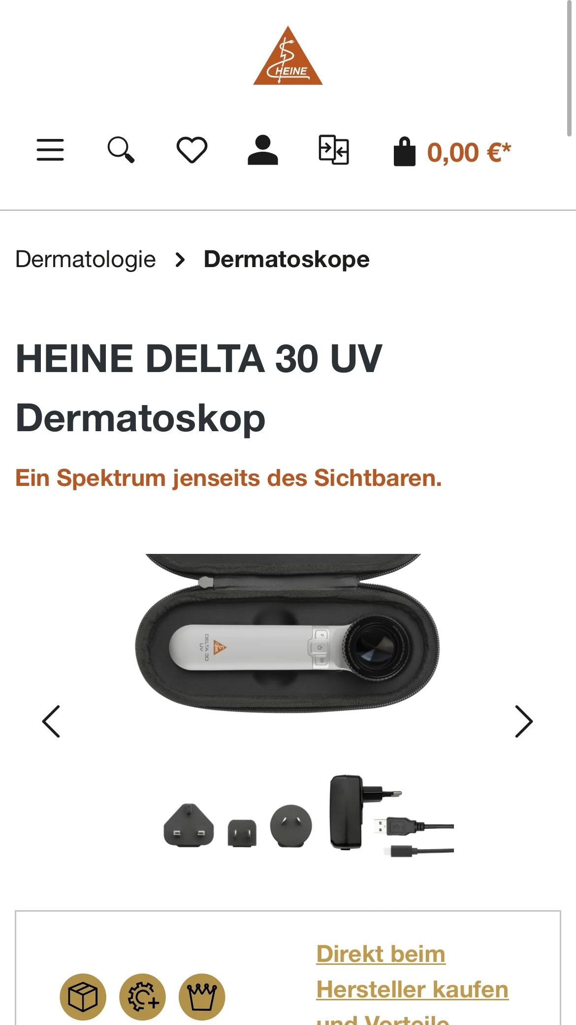 Weiterer Beleg: Heine Optotechnik — Kriterium 7.5