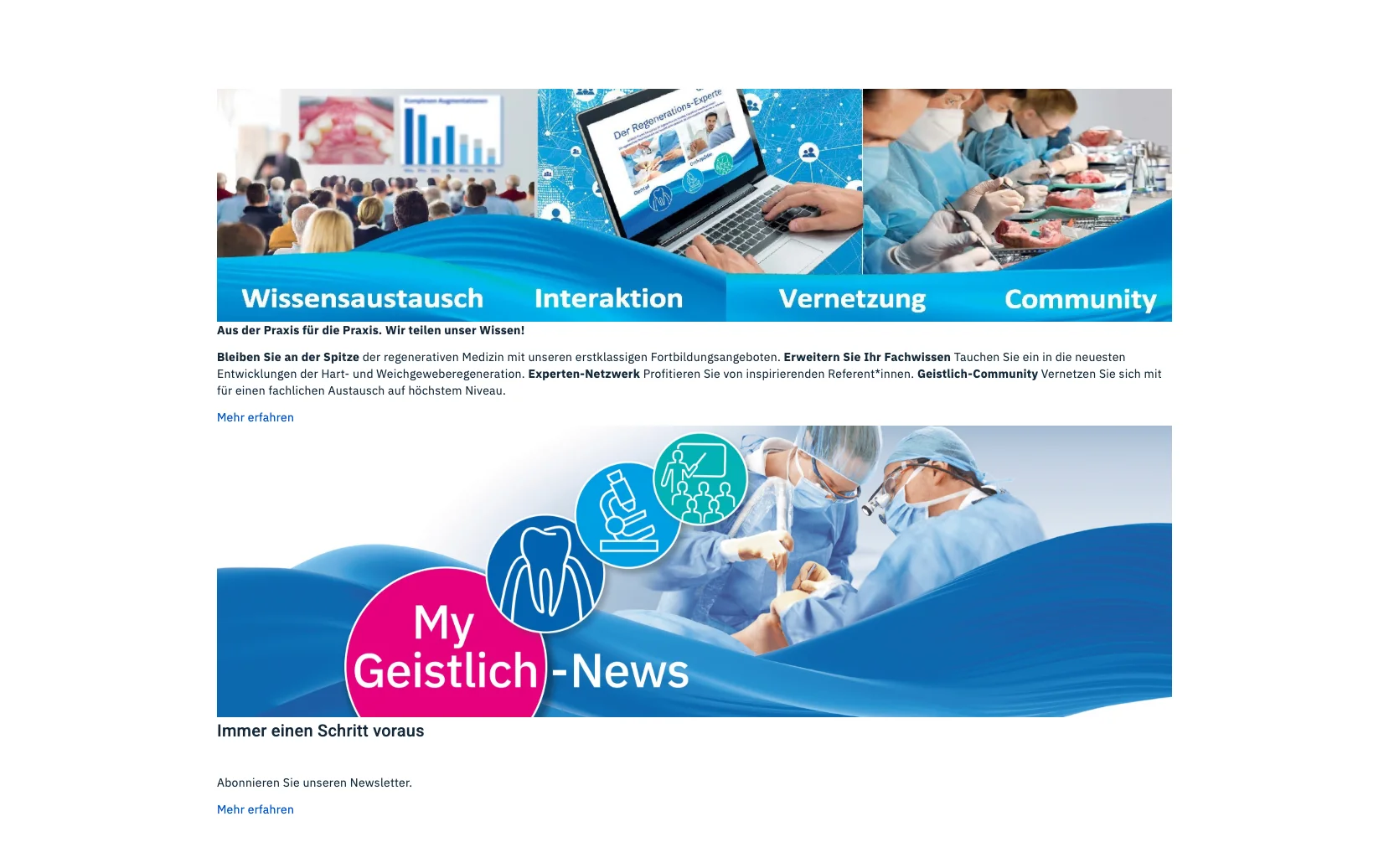 Weiterer Beleg: Geistlich — Kriterium 1.4