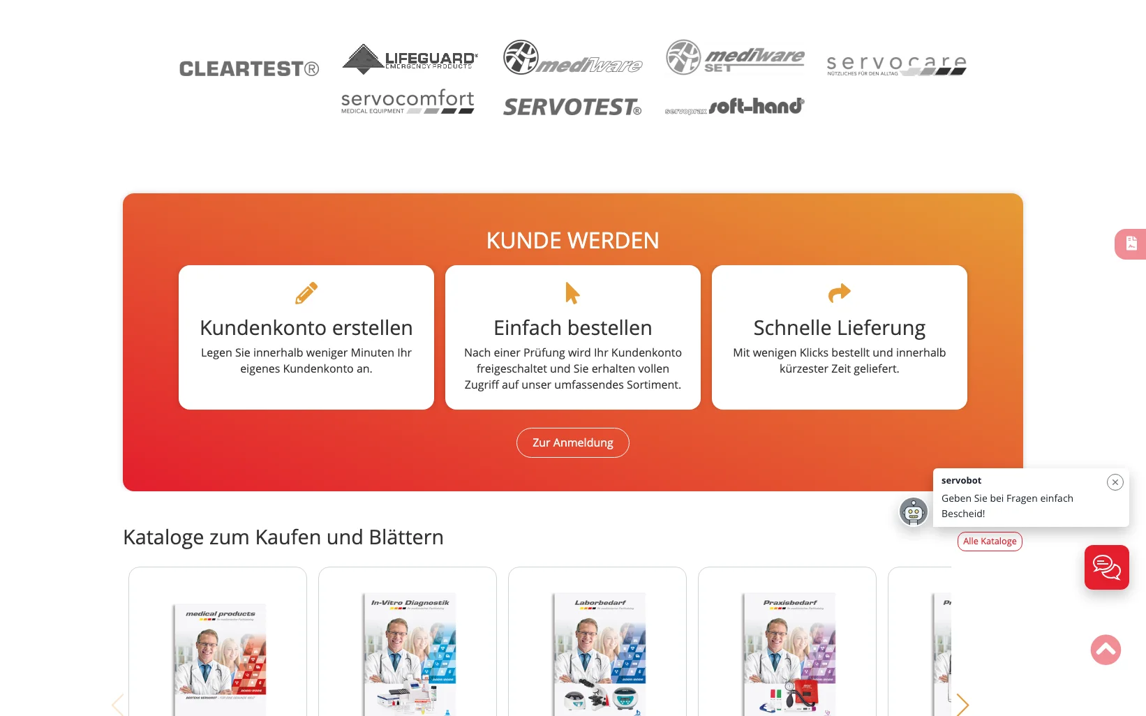 Weiterer Beleg: Servoprax — Kriterium 1.4
