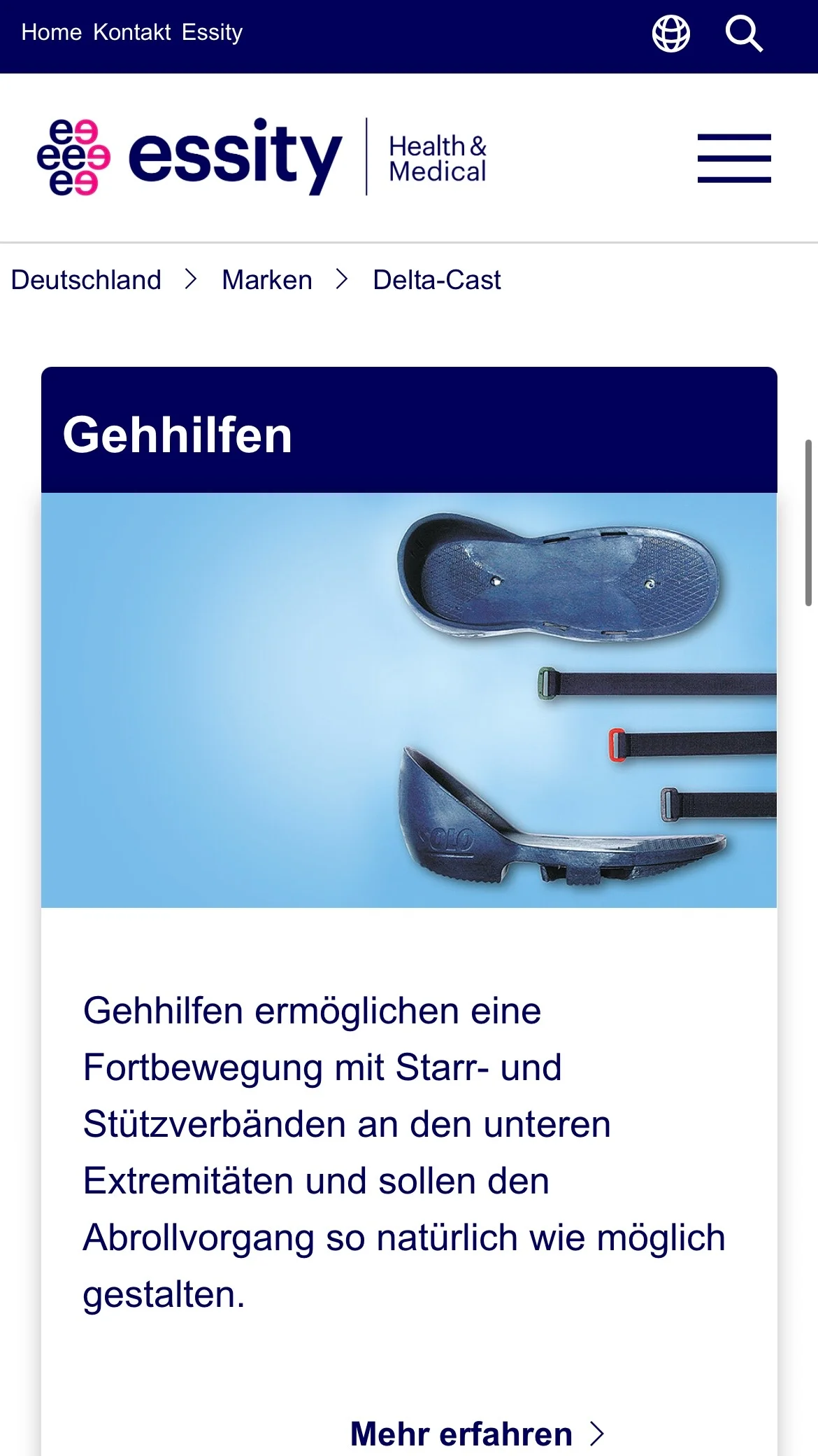 Weiterer Beleg: Medical Essity — Kriterium 7.5