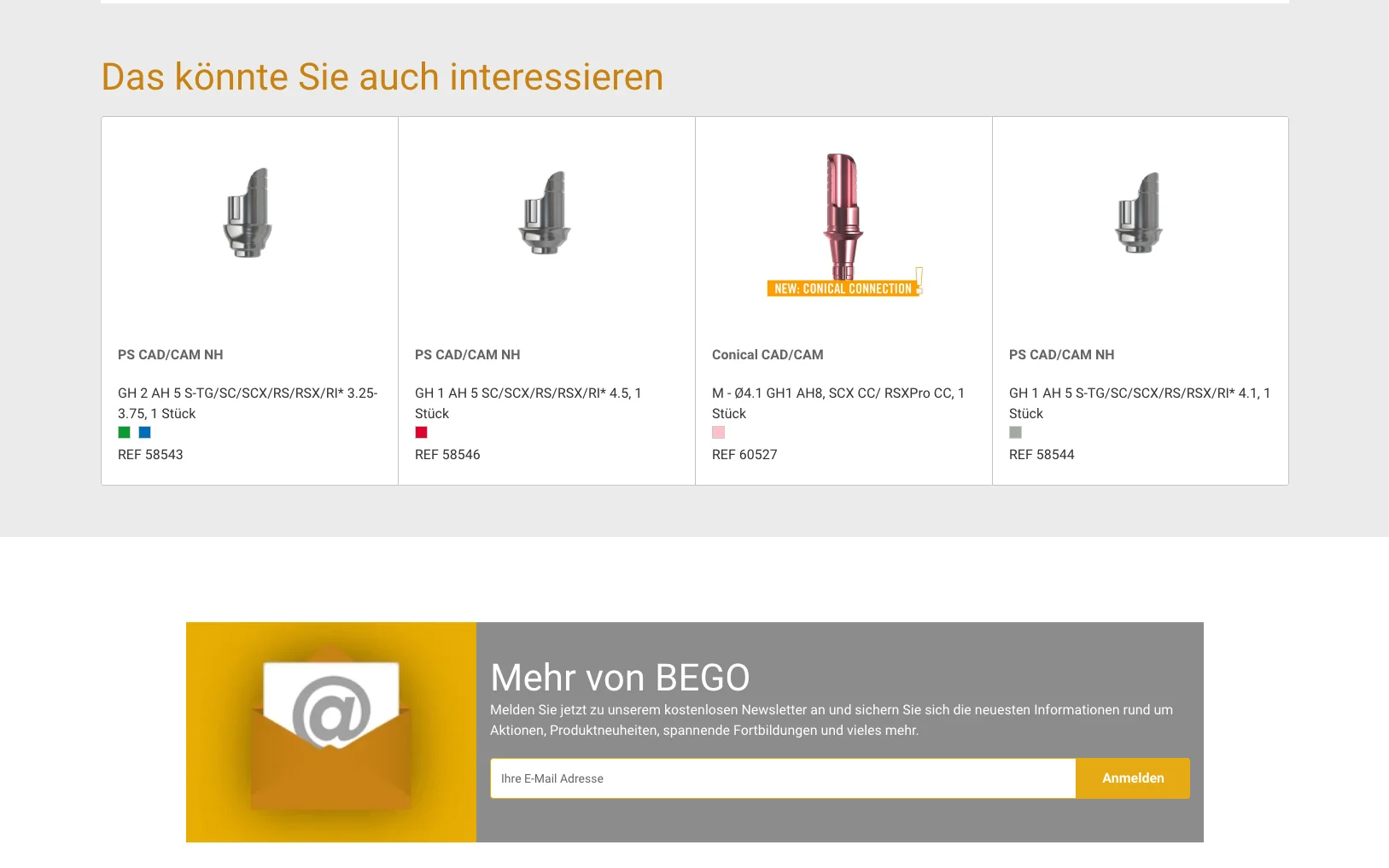 Weiterer Beleg: BEGO — Kriterium 1.4