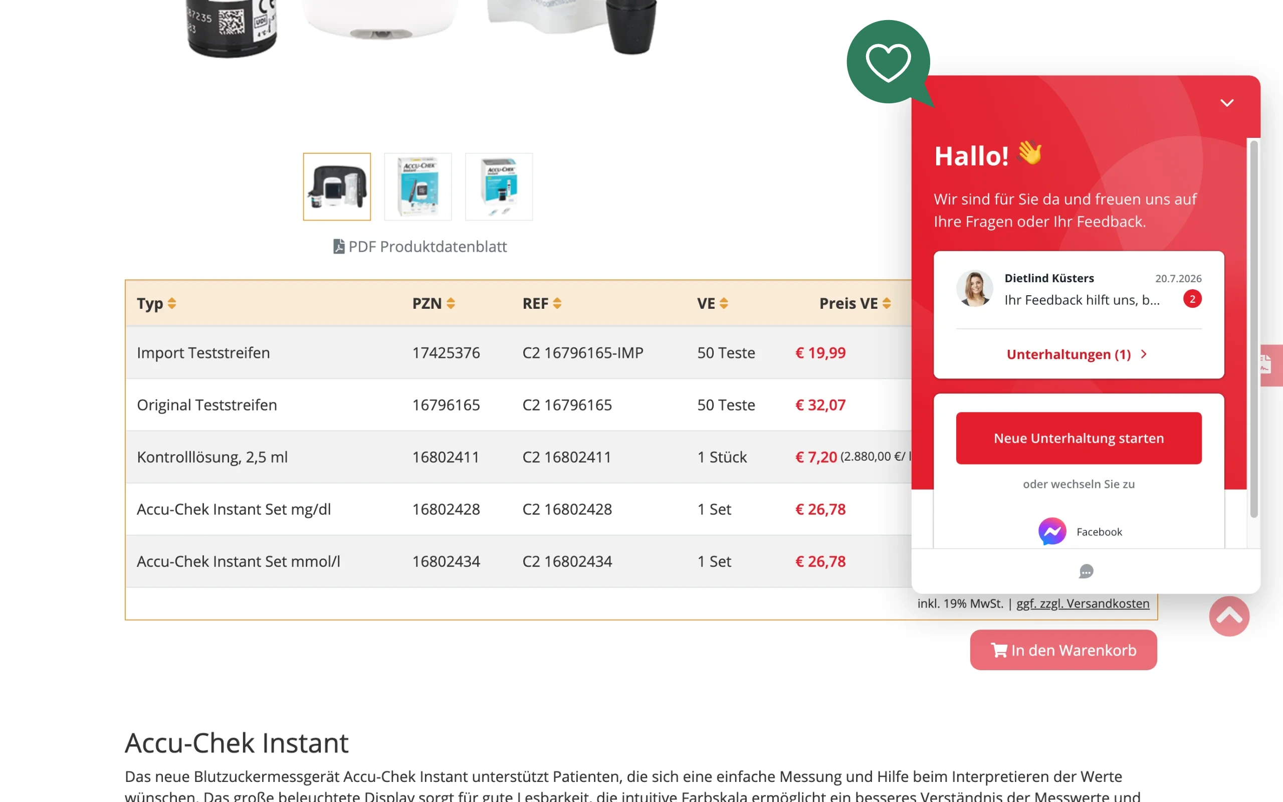 Screenshot-Beleg: Servoprax — Kriterium 6.6 KI-Funktionen / KI-Beratung