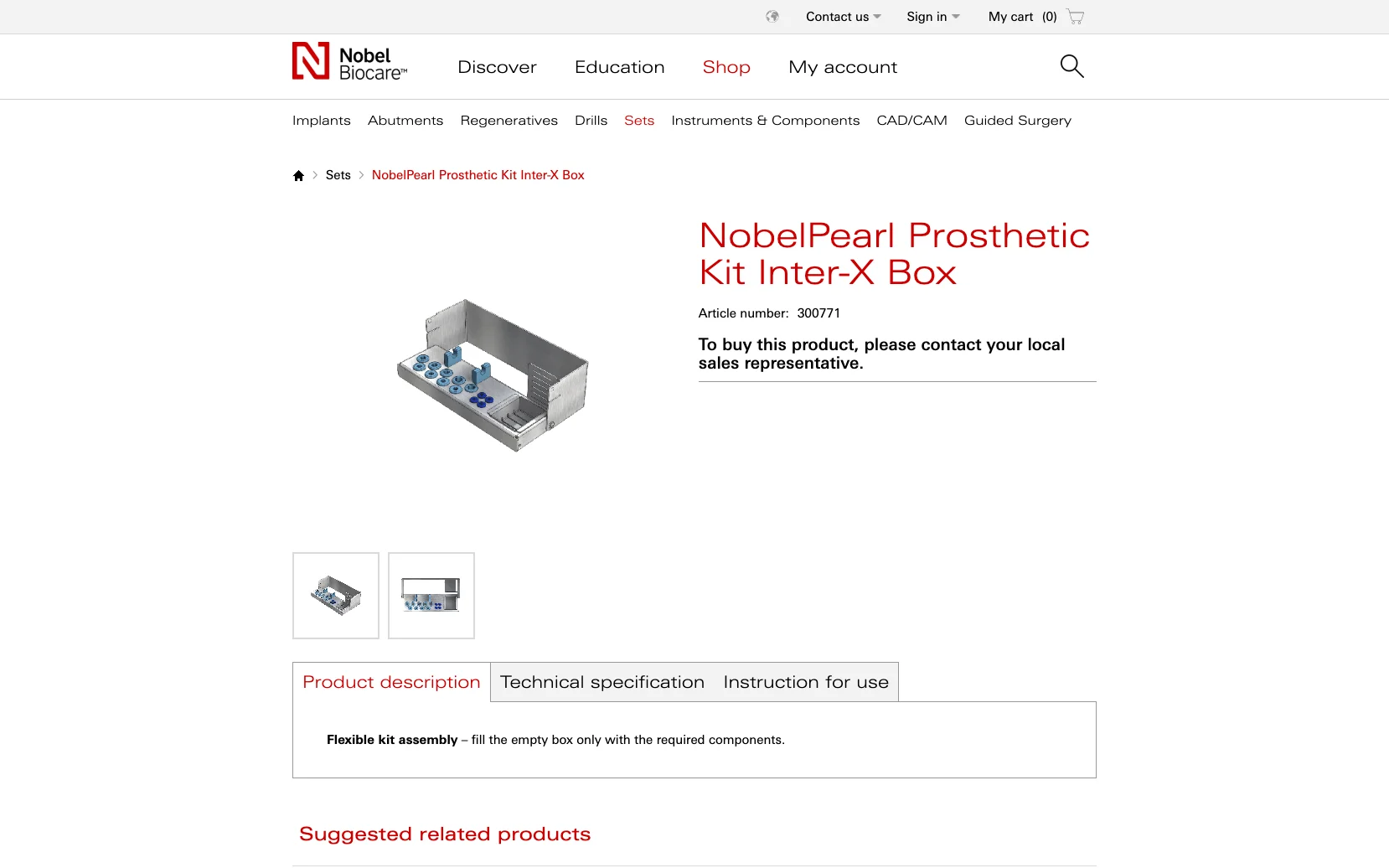 Weiterer Beleg: Nobel Biocare — Kriterium 1.4