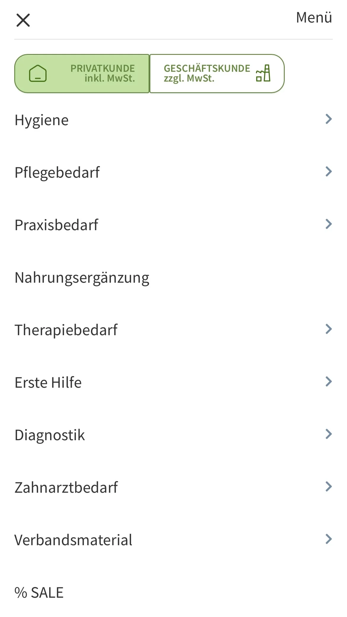 Weiterer Beleg: medicalcorner24 — Kriterium 7.5
