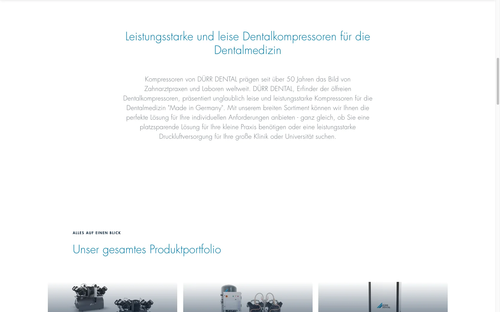 Weiterer Beleg: Dürr Dental — Kriterium 2.5