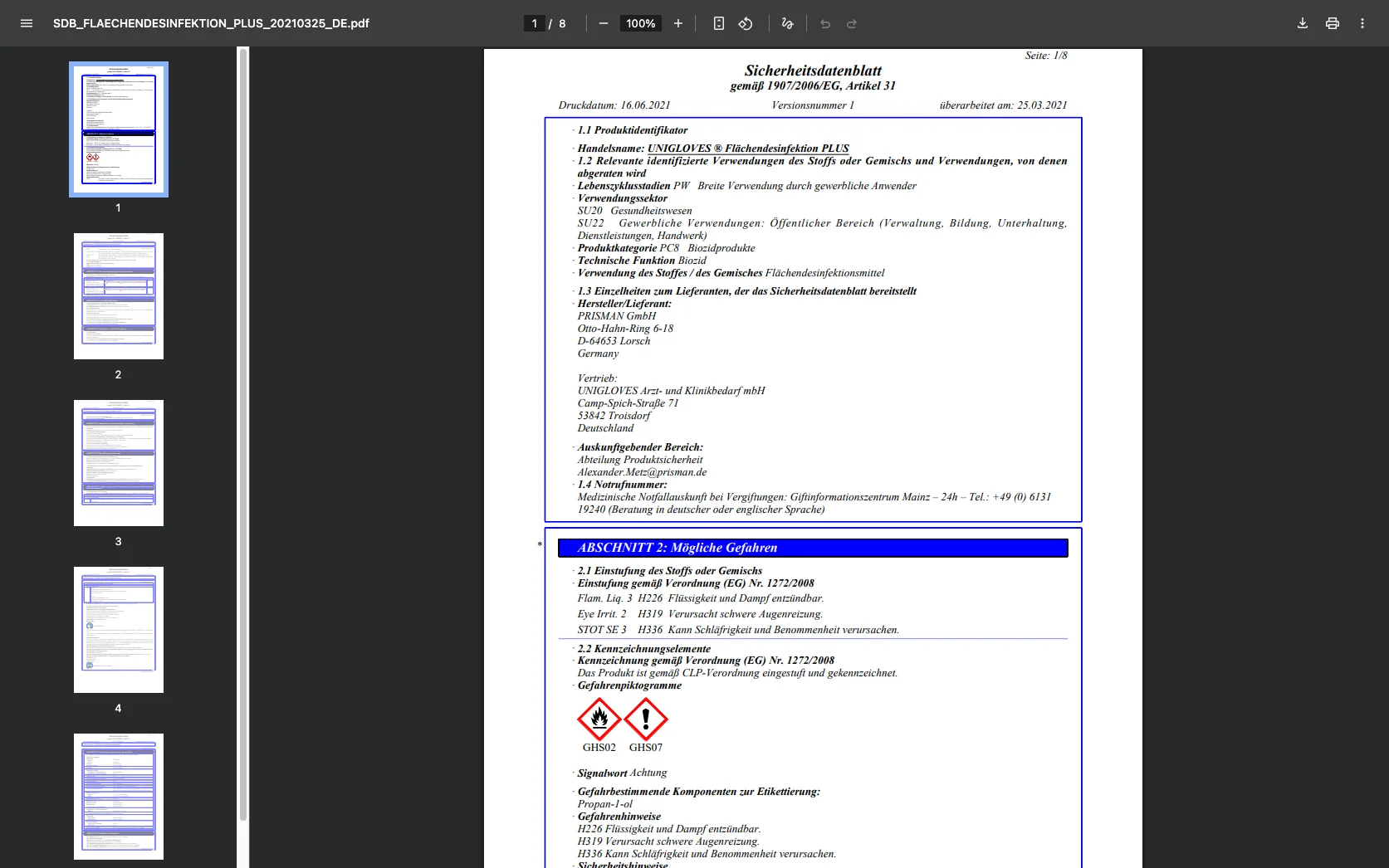 Weiterer Beleg: van der Ven Dental — Kriterium 4.2