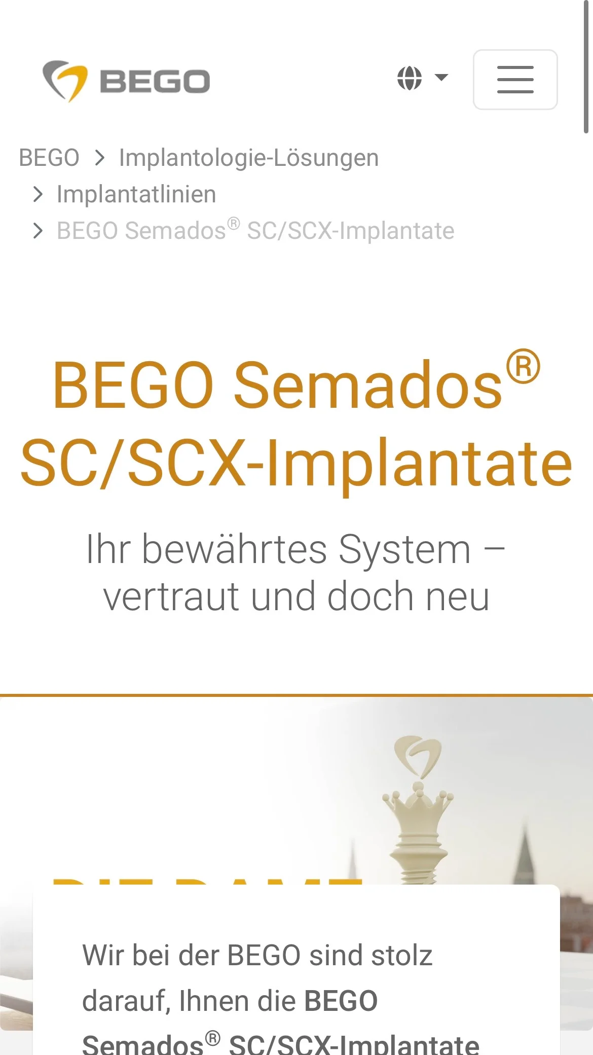 Weiterer Beleg: BEGO — Kriterium 7.5