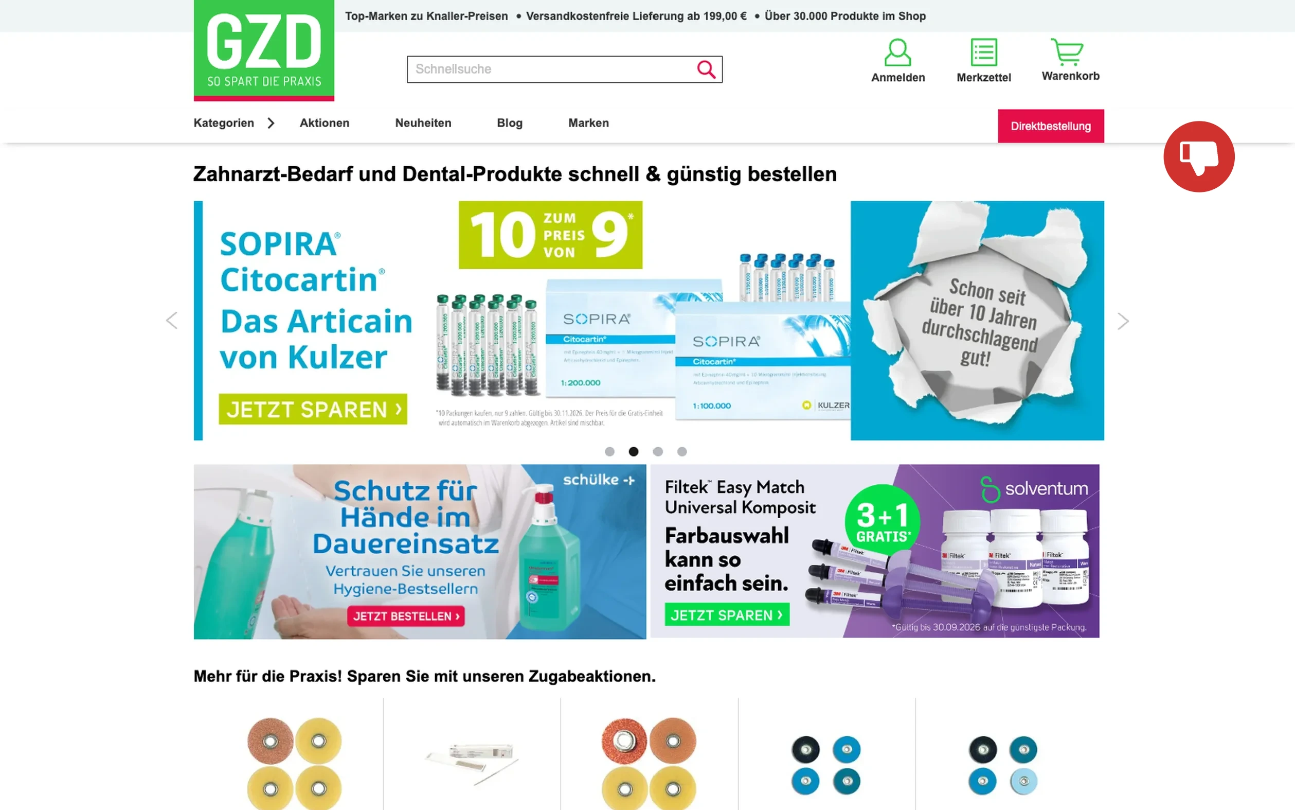 Beleg: Geiz Dental
