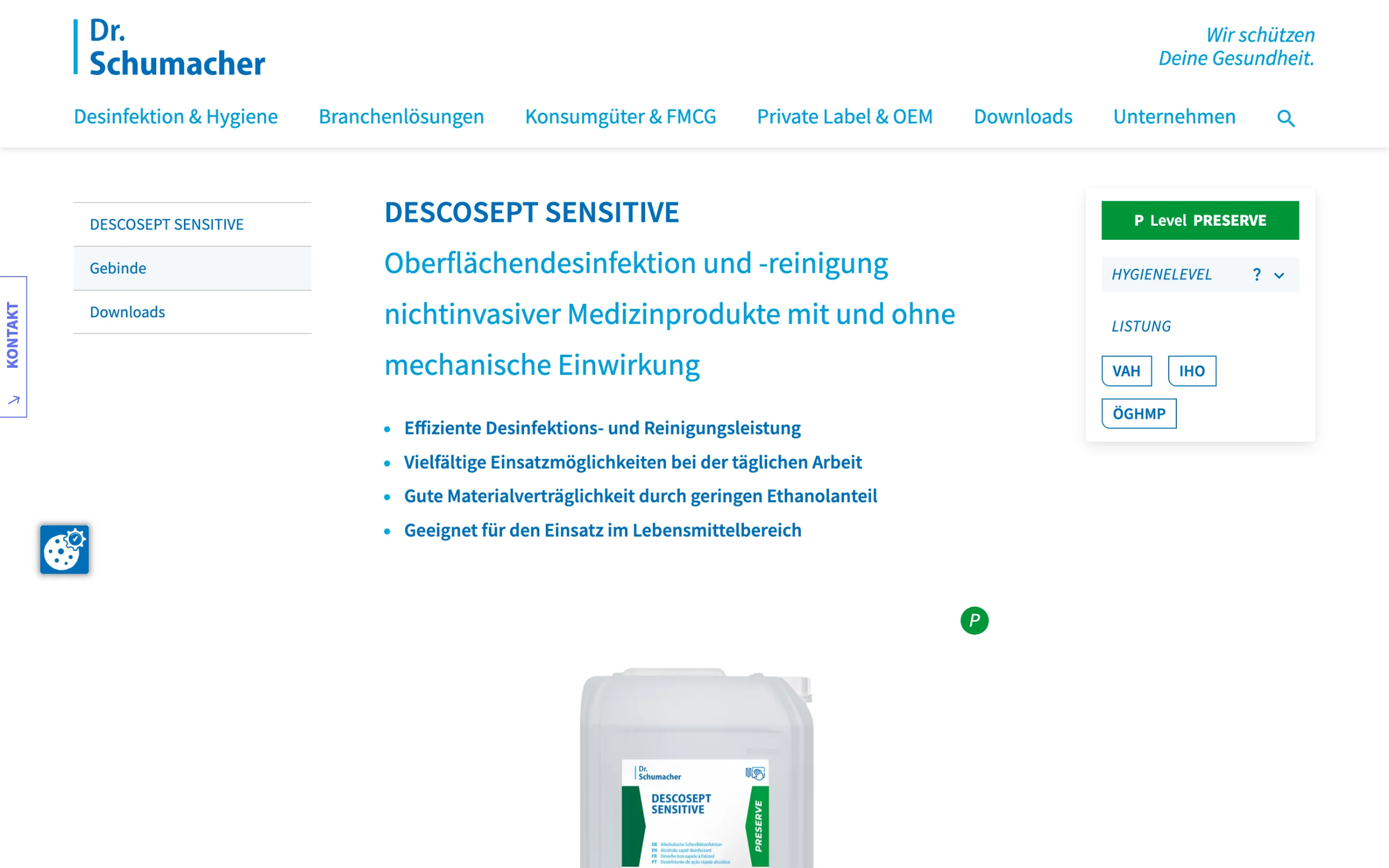Weiterer Beleg: Dr. Schumacher — Kriterium 1.1
