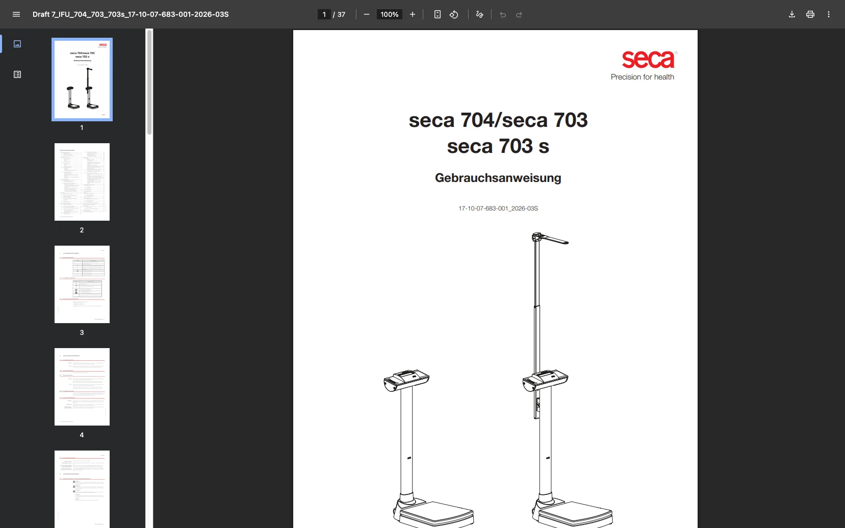 Weiterer Beleg: SECA — Kriterium 4.2