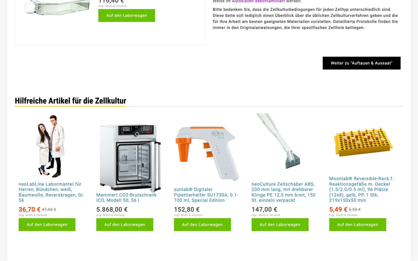 Weiterer Beleg: neoLab — Kriterium 6.7